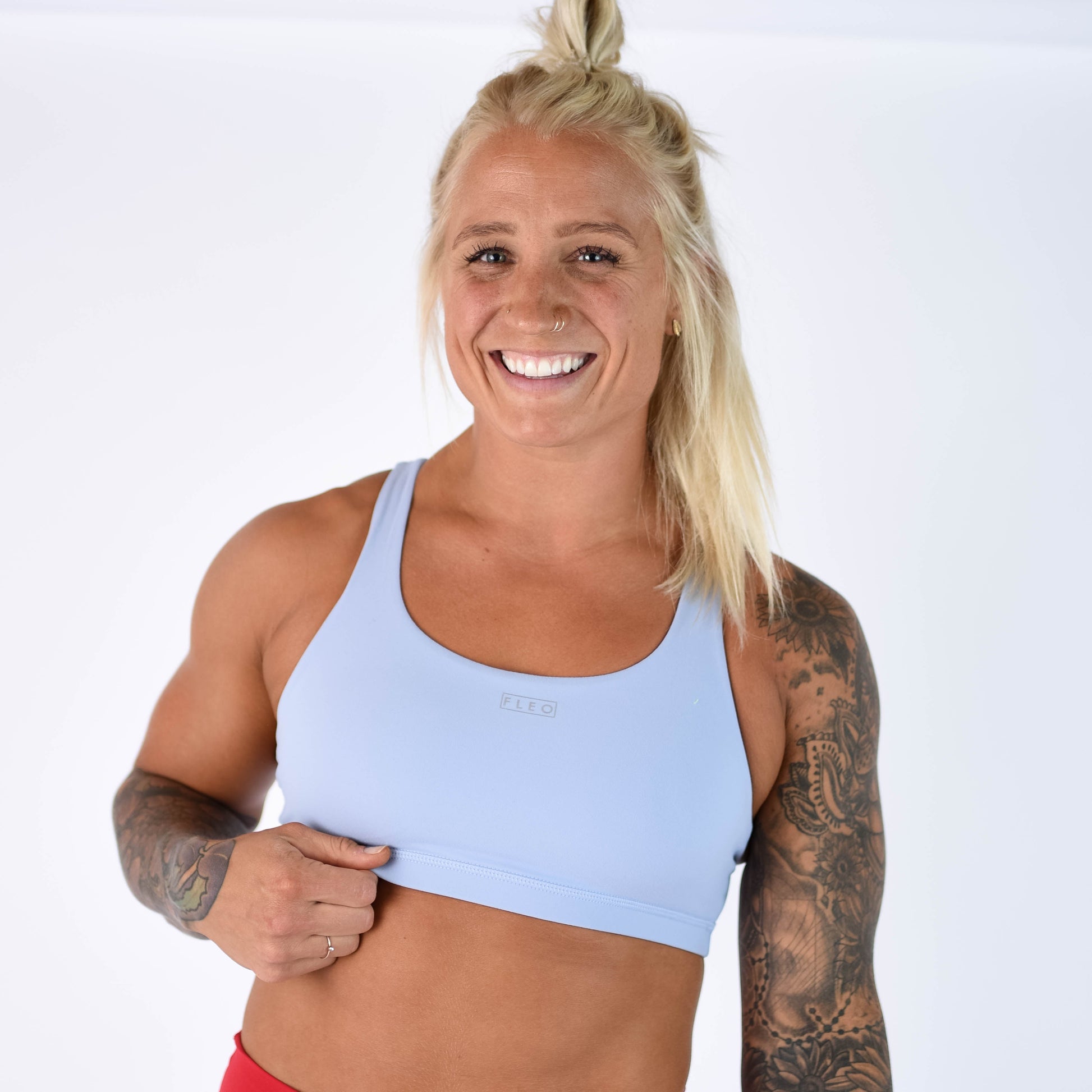 FLEO - Isla Sports Bra - Medium Support - Sports Bra - blue-heron-2_e0c5ddac-a05e-44dc-bdbb-117c033a132c