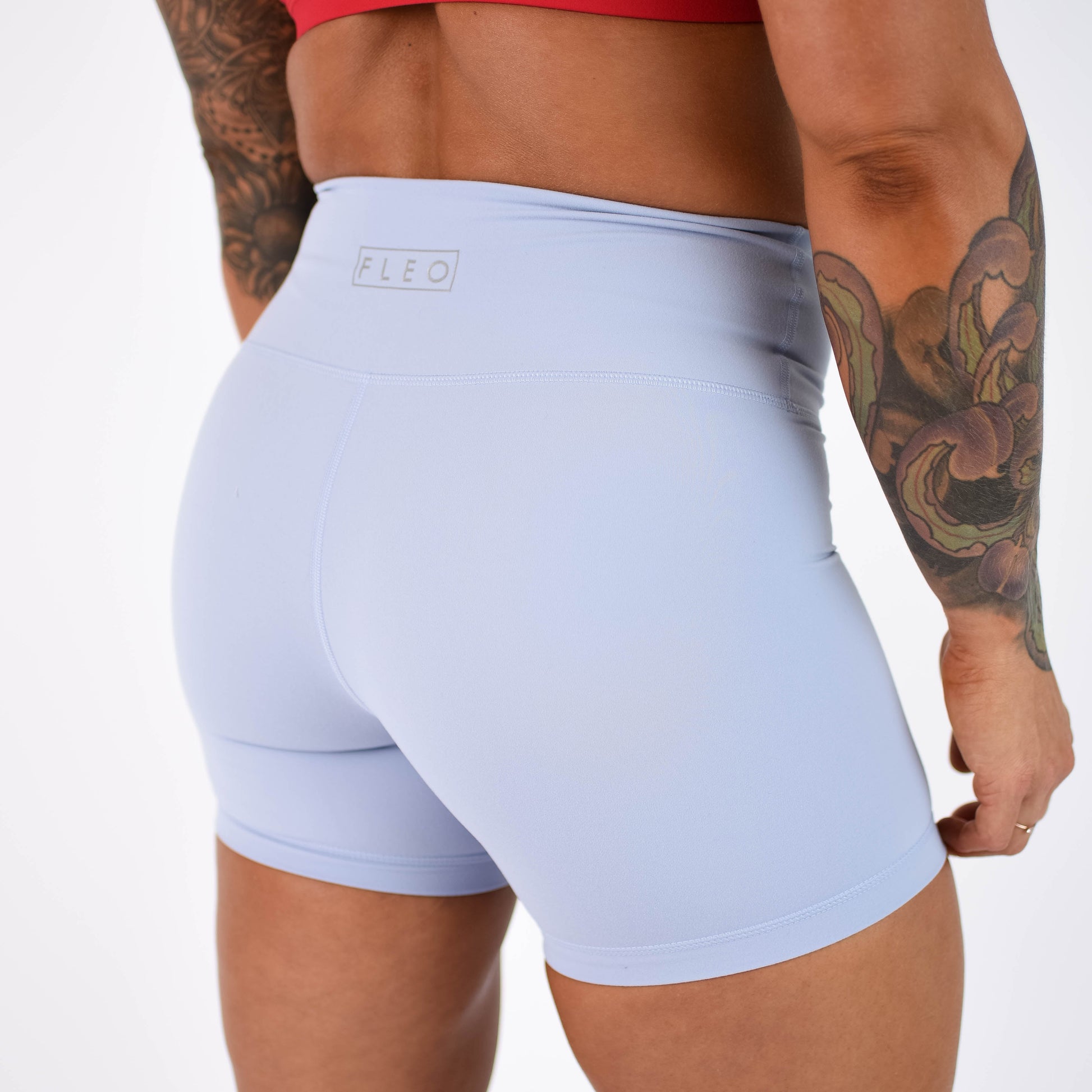 FLEO - Biker Short 6" - High Rise - Shorts - blue-heron-5