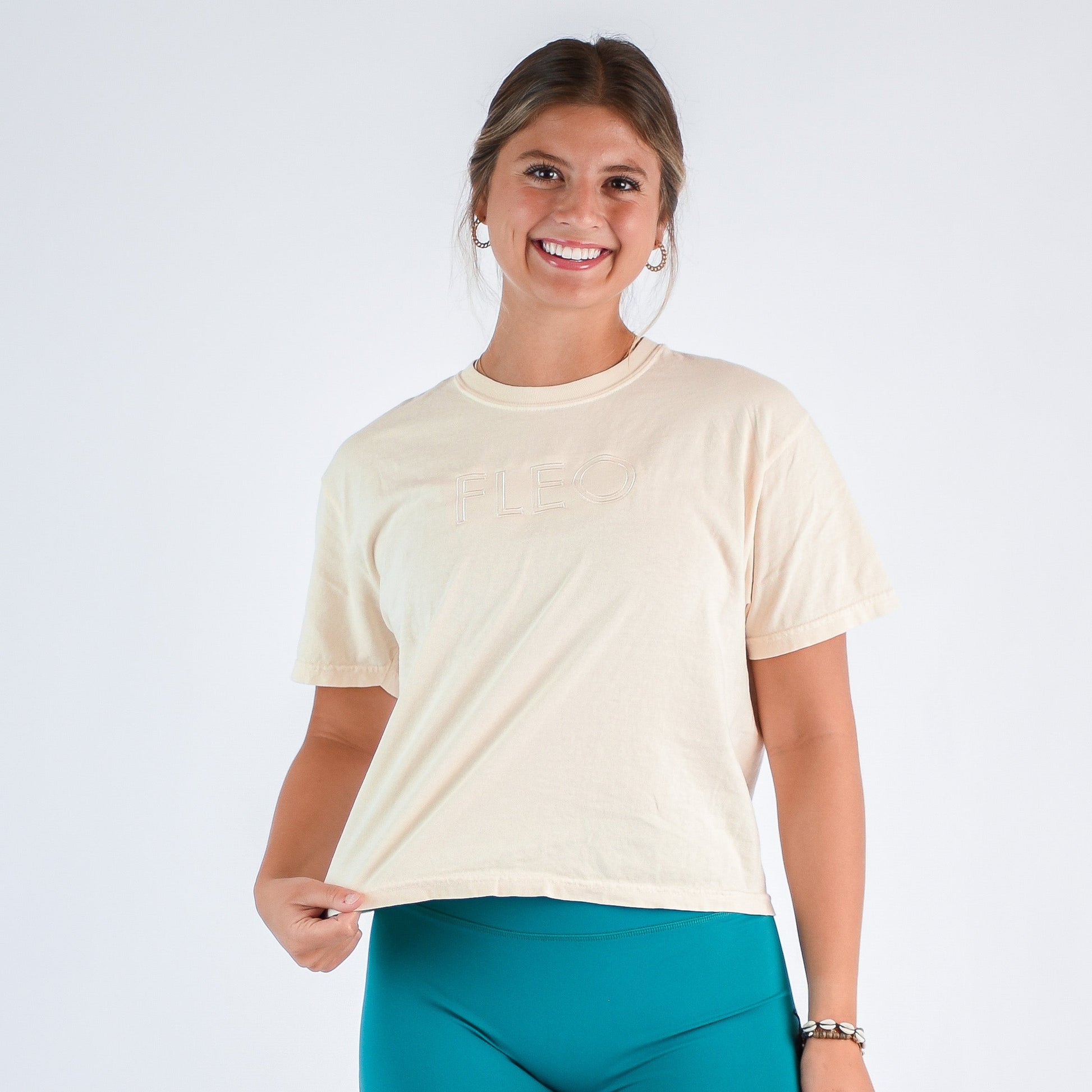 FLEO - Boxy Tee - T - boxycropivory-1