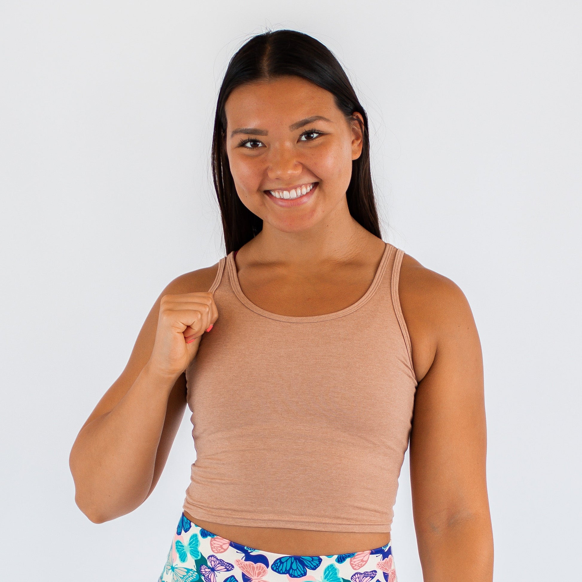 FLEO - Breeze Crop Tank - Fitted - Tank - cafebreeze-1