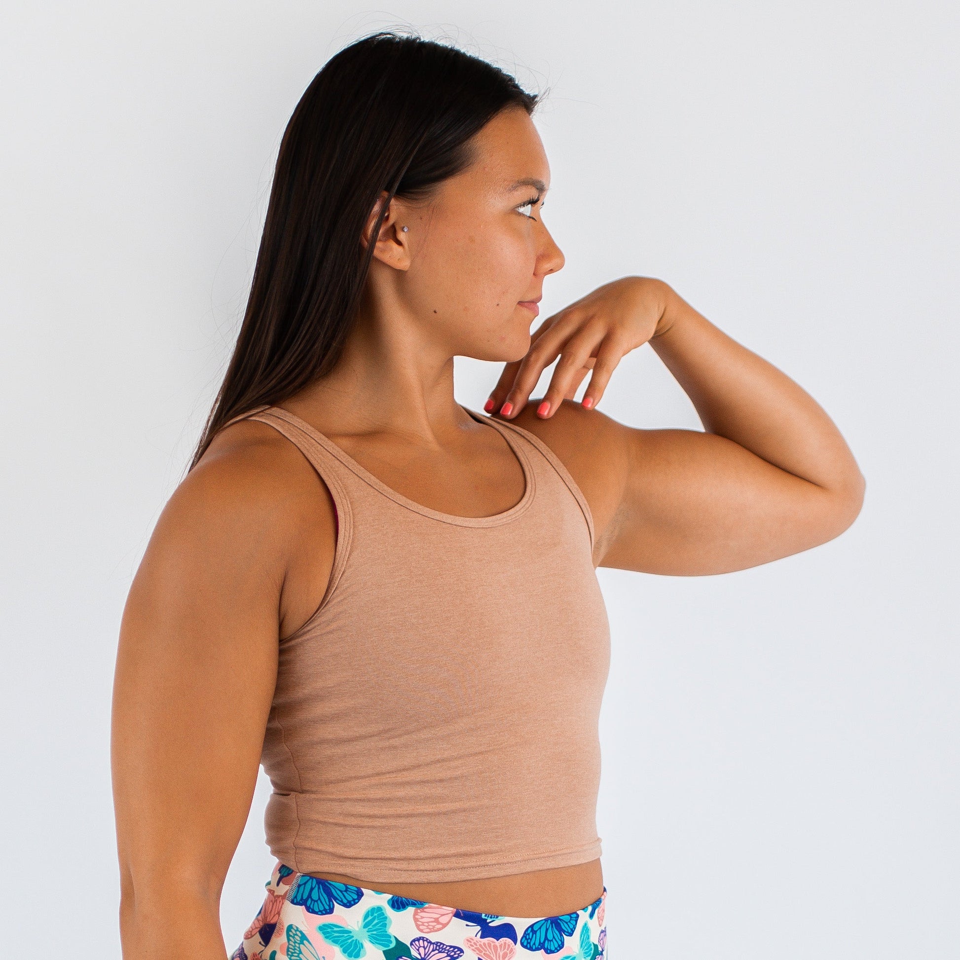 FLEO - Breeze Crop Tank - Fitted - Tank - cafebreeze-2