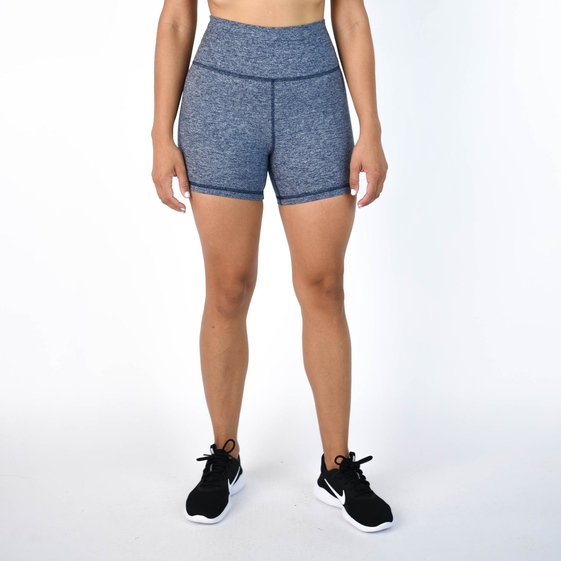 FLEO - True High Short 4" - Higher Rise - Shorts - carbon-1