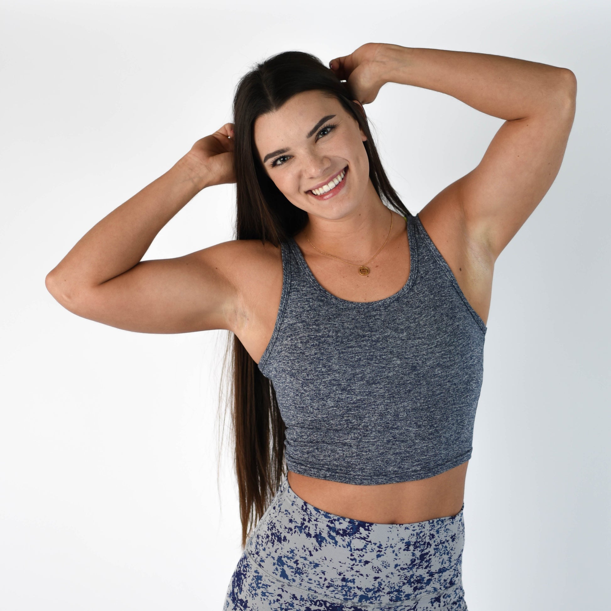 FLEO - Breeze Crop Tank - Fitted - Tank - carbon-1_9abb3716-9d3a-4344-80ca-1b2c790f5334