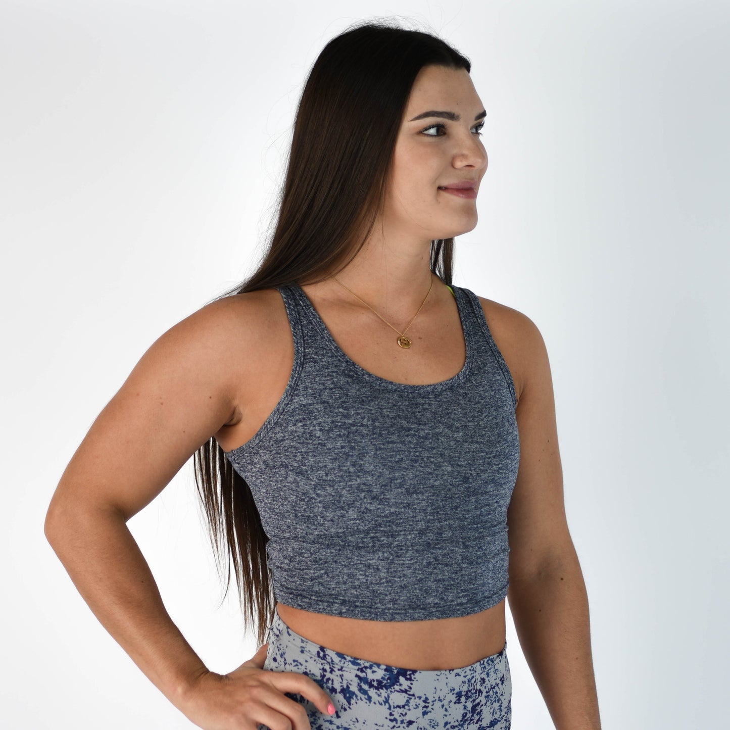 FLEO - Breeze Crop Tank - Fitted - Tank - carbon-3_e265759c-312a-405b-bc86-33f453d9774b