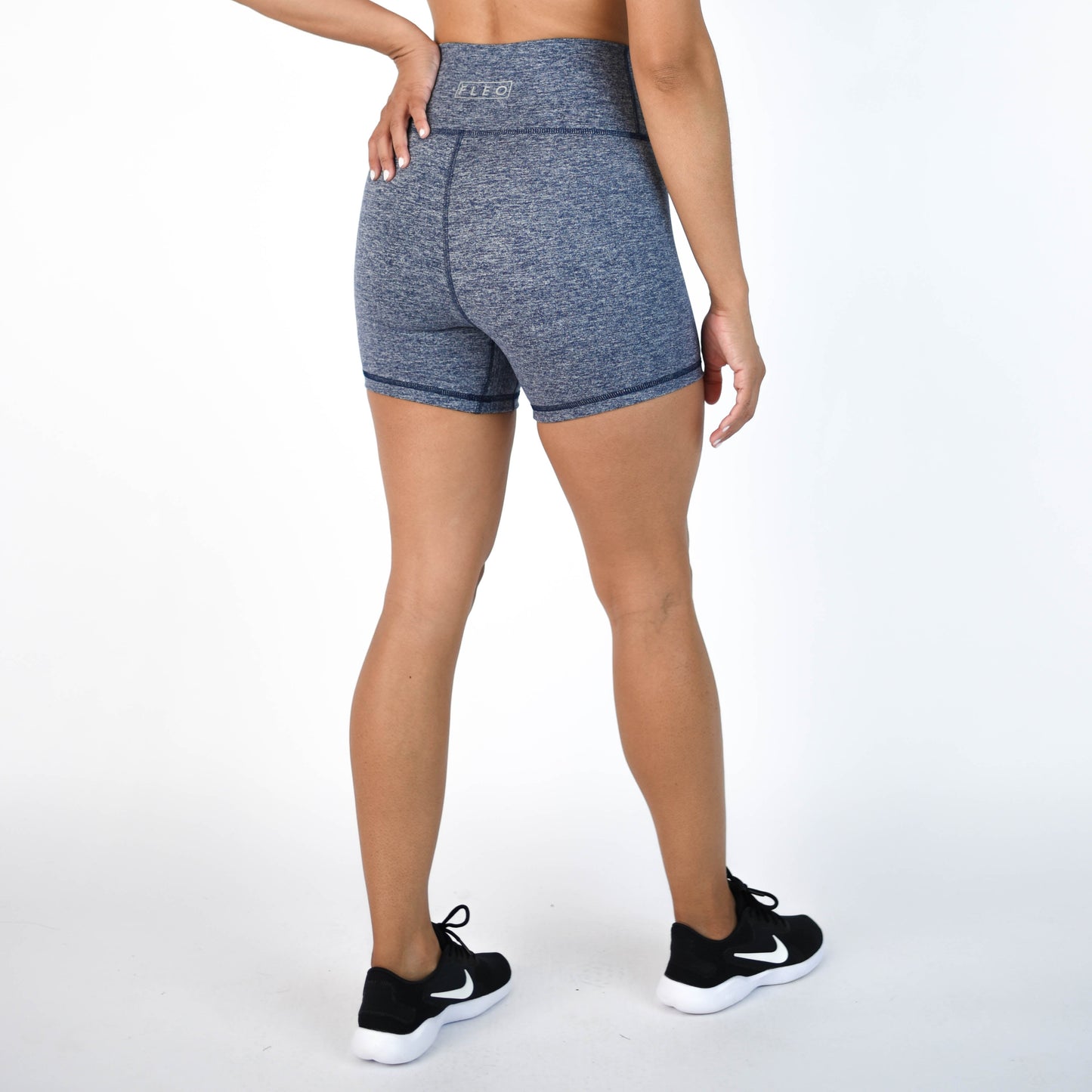 FLEO - True High Short 4" - Higher Rise - Shorts - carbon-4