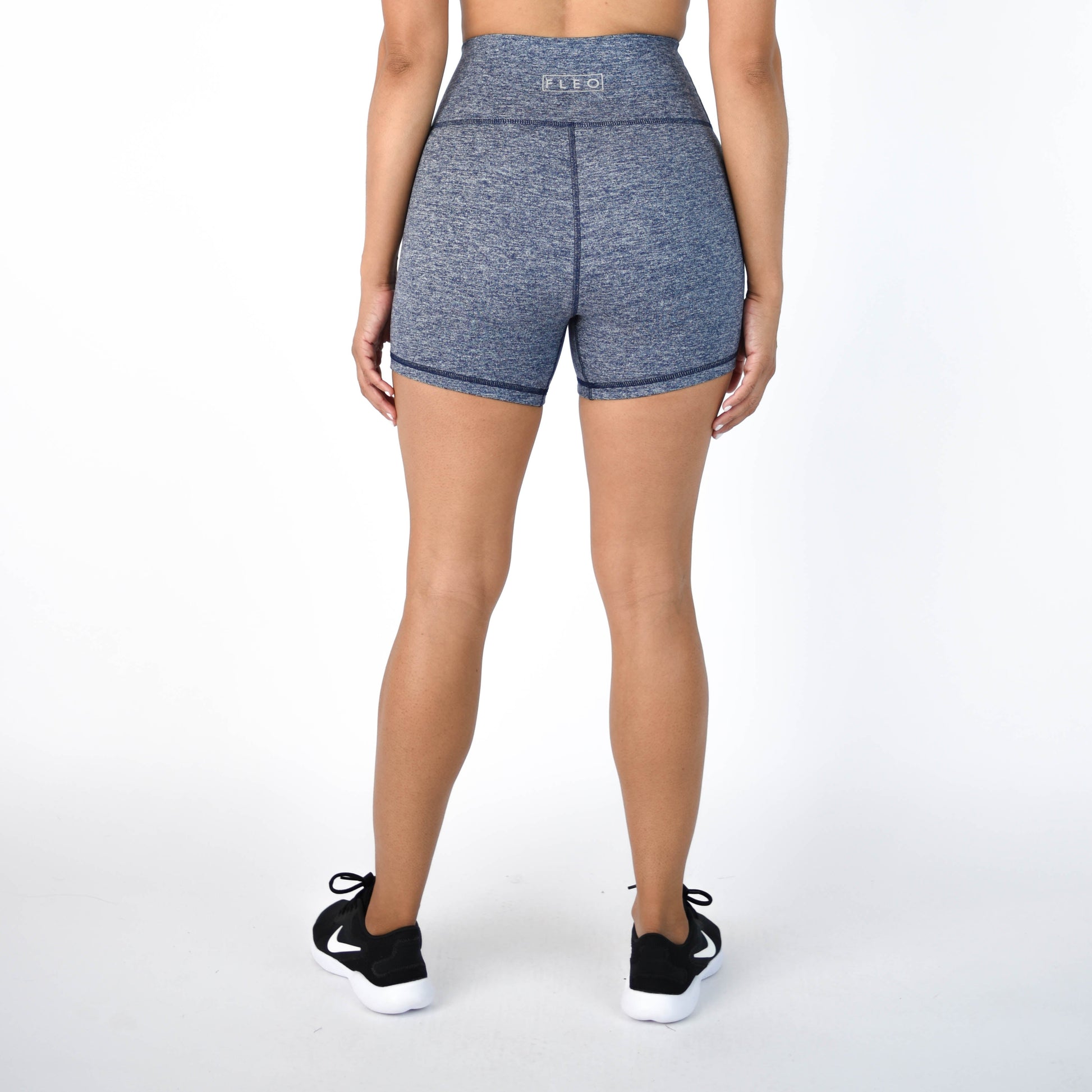 FLEO - True High Short 4" - Higher Rise - Shorts - carbon-5