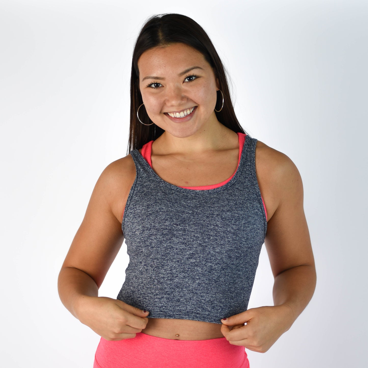 FLEO - Breeze Crop Tank - Fitted - Tank - carbon-5_db5ff6dc-2cb4-4941-a74b-7ba37da5d923