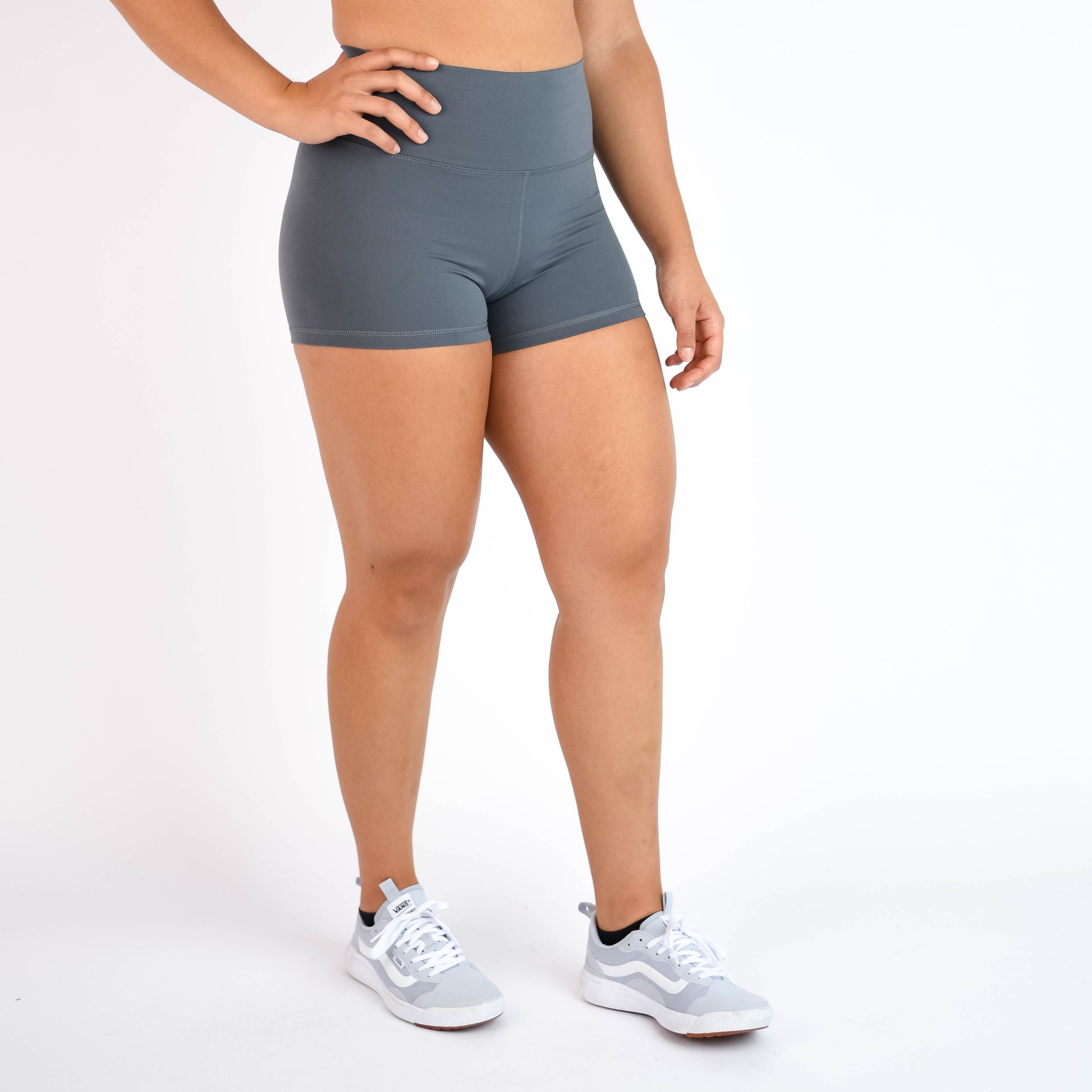 FLEO - True High Original Short 2.5" - Higher Rise - Shorts - castlerock-2_54ad34da-5a46-438b-95e9-0c58dd5fb4ae