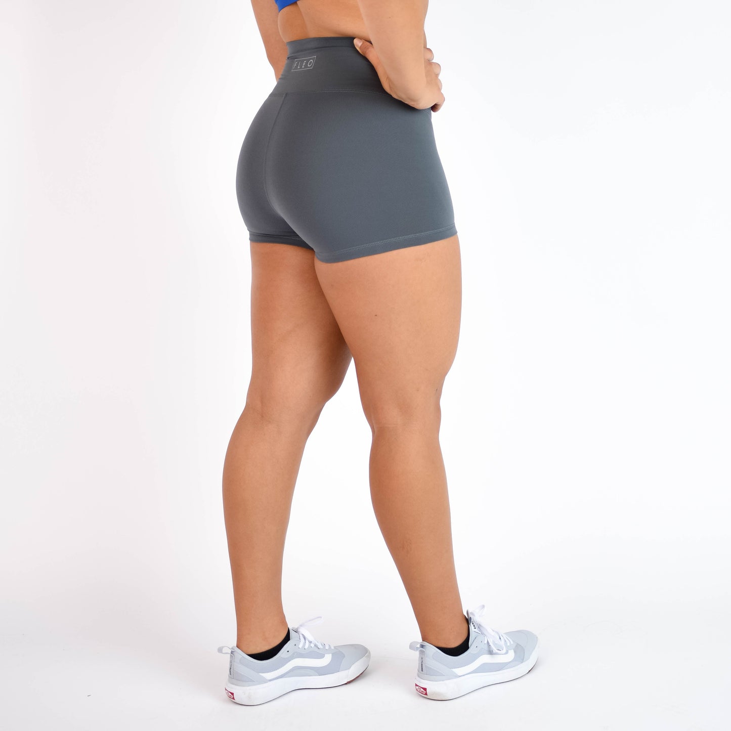 FLEO - True High Original Short 2.5" - Higher Rise - Shorts - castlerock-4_2d7075be-1175-4a71-bfa4-907168ee7930