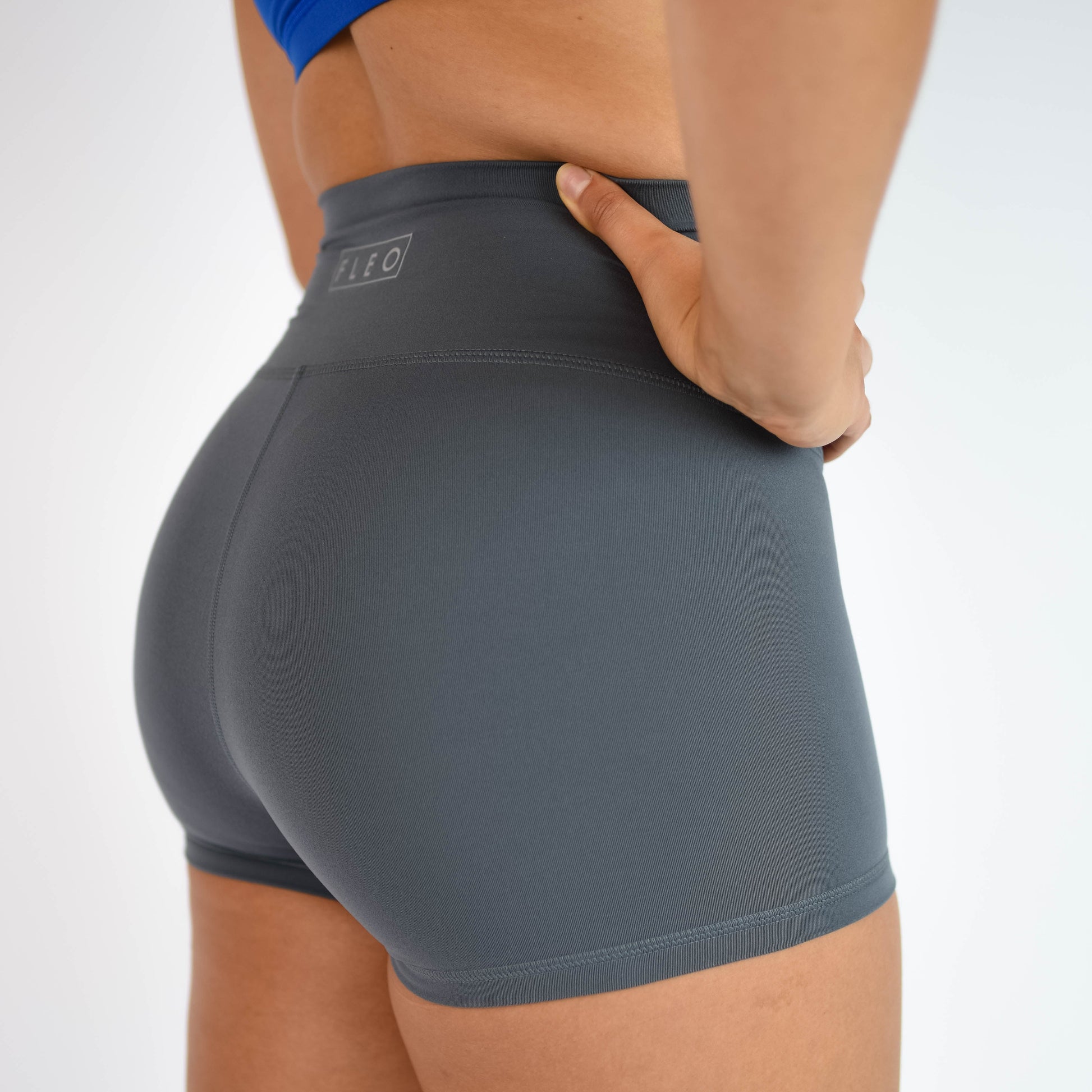 FLEO - True High Original Short 2.5" - Higher Rise - Shorts - castlerock-5_9ccf46aa-0edf-4ae0-9cd5-23945821a2d4