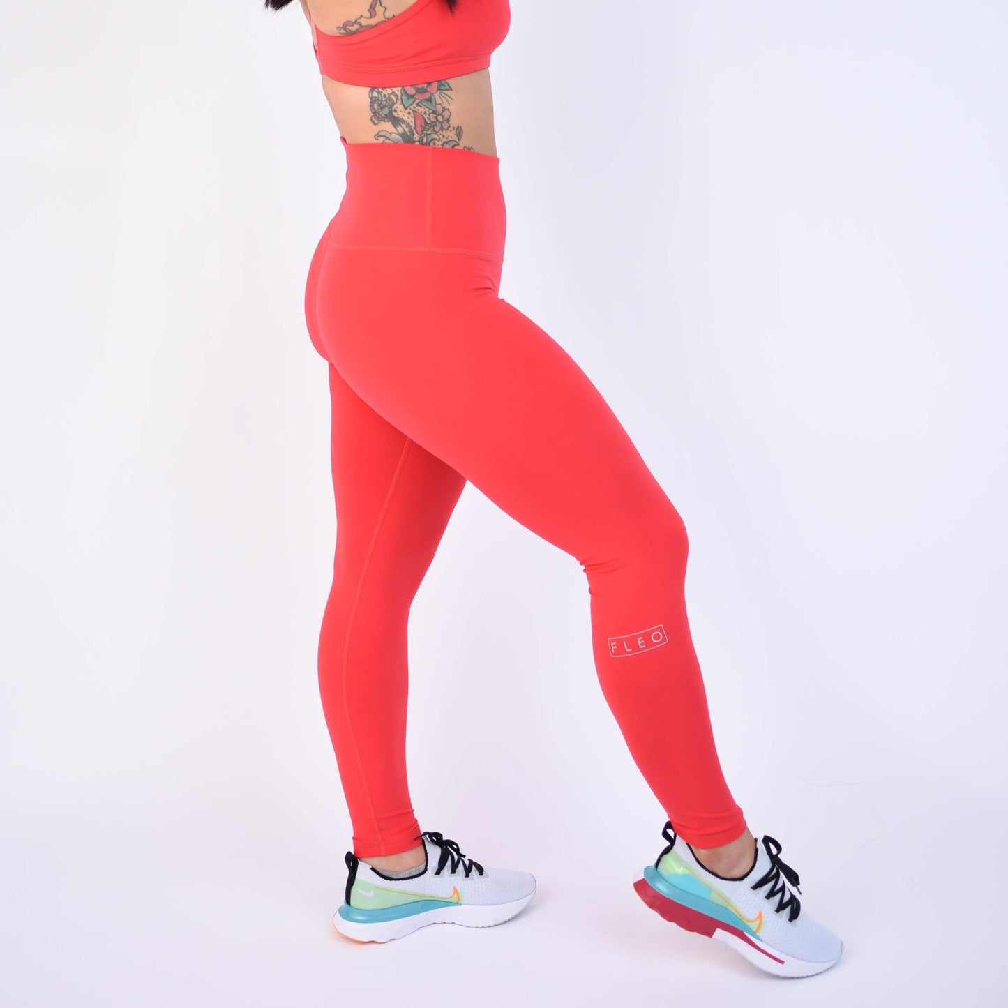 FLEO - El Toro Leggings 25" - High Rise - Leggings - cayenne-toro-4