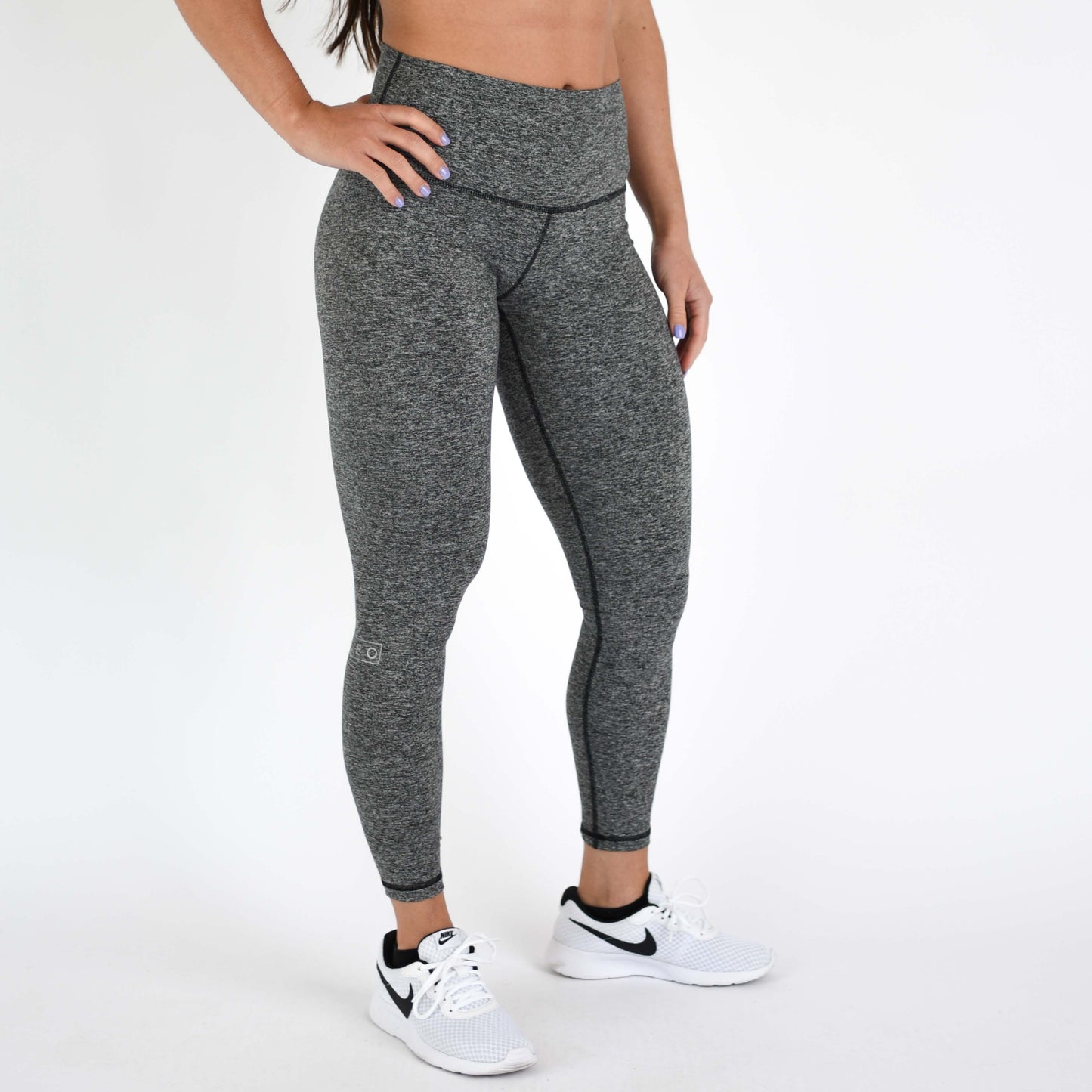 FLEO - El Toro Leggings 25" - High Rise - Leggings - charcoal-2_21a451a9-aa28-454a-a390-986a890c01d2