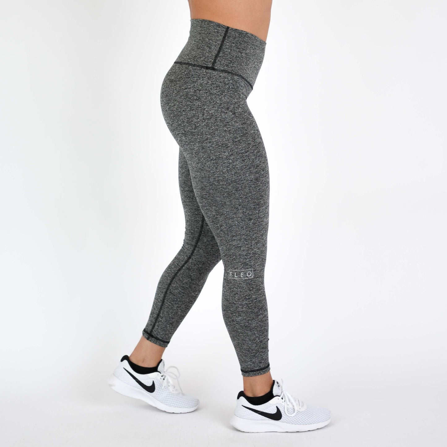 FLEO - El Toro Leggings 25" - High Rise - Leggings - charcoal-3_928ab02a-f0c2-4171-ae66-e1260e073eeb