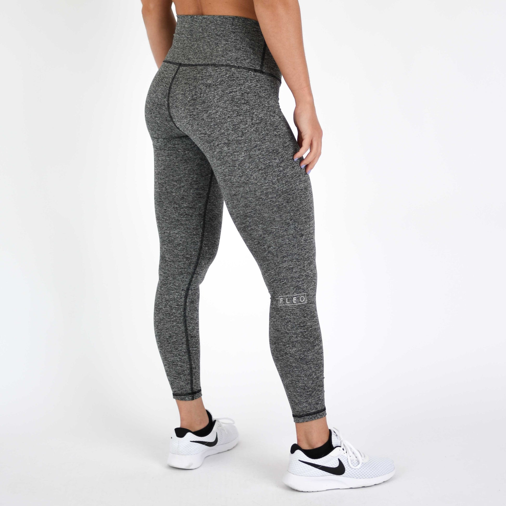 FLEO - El Toro Leggings 25" - High Rise - Leggings - charcoal-4_a61479d0-b544-412f-91a8-4e77260033d9