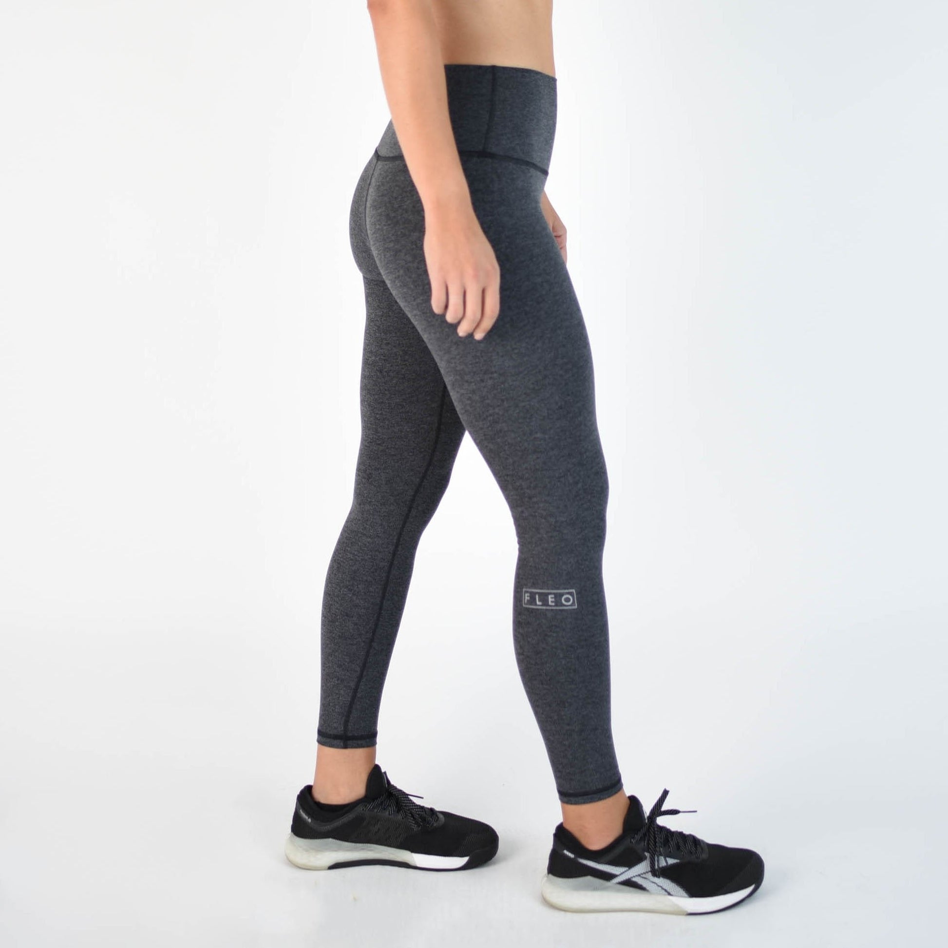 FLEO - El Toro Leggings 28" - High Rise - Leggings - charcoall2-3_a5bc32d8-6185-4b0a-bdd5-8a632b320e09
