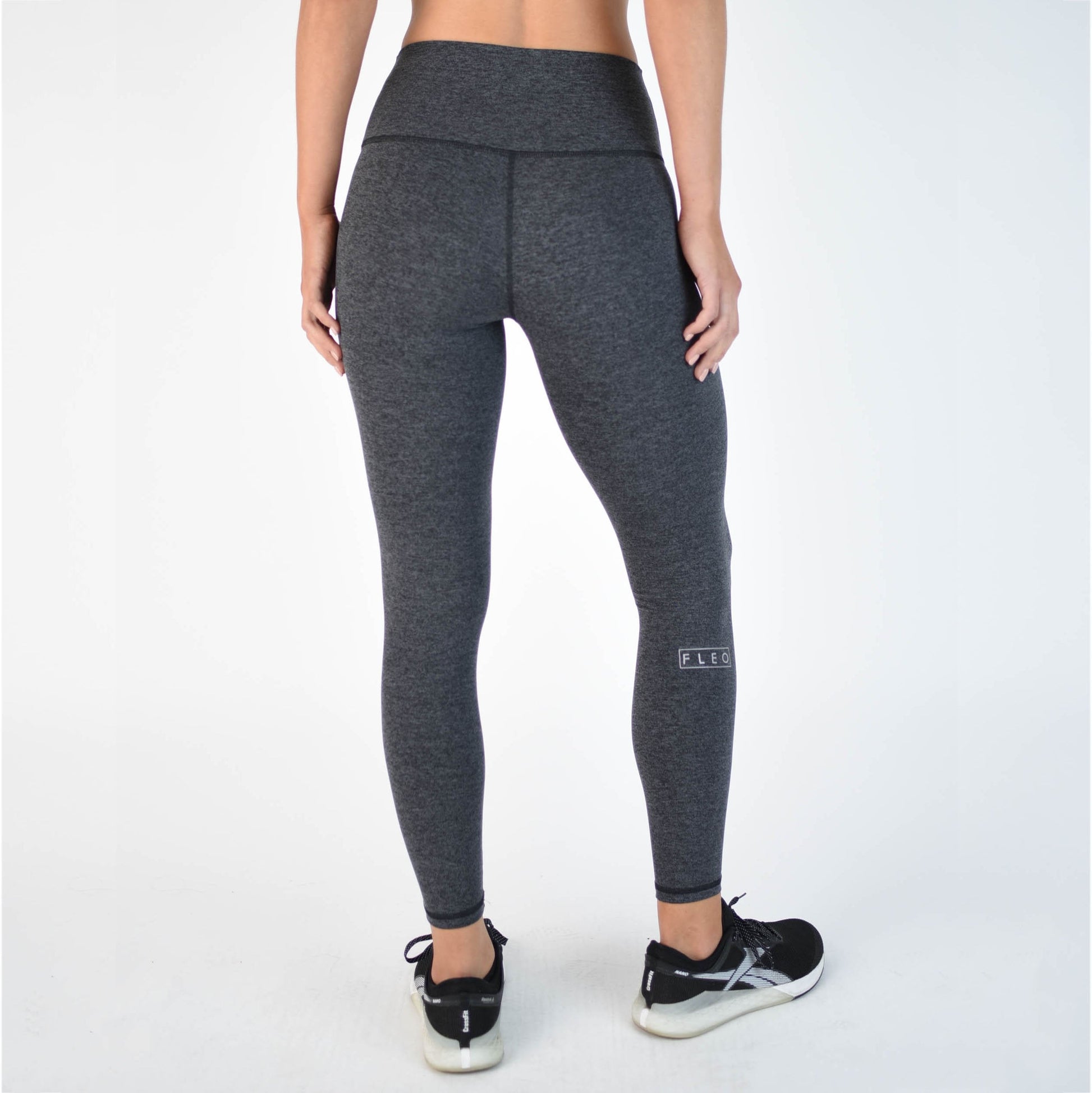 FLEO - El Toro Leggings 28" - High Rise - Leggings - charcoall2-4_57431898-c22f-4c3f-bd73-e10c1fb3a267