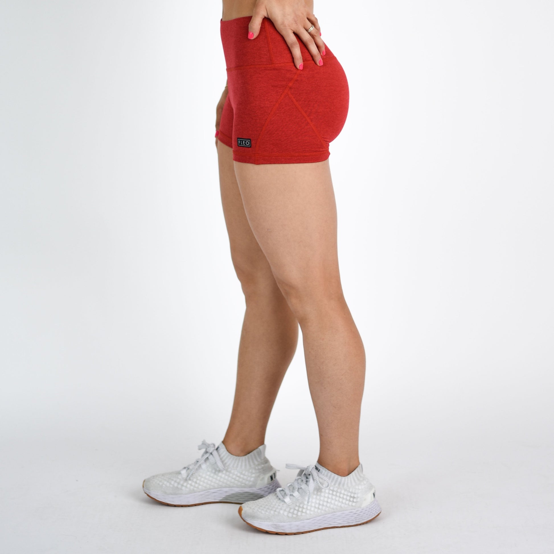 FLEO - Apex Contour Short 3.25" - Mid Rise - Shorts - chili-4