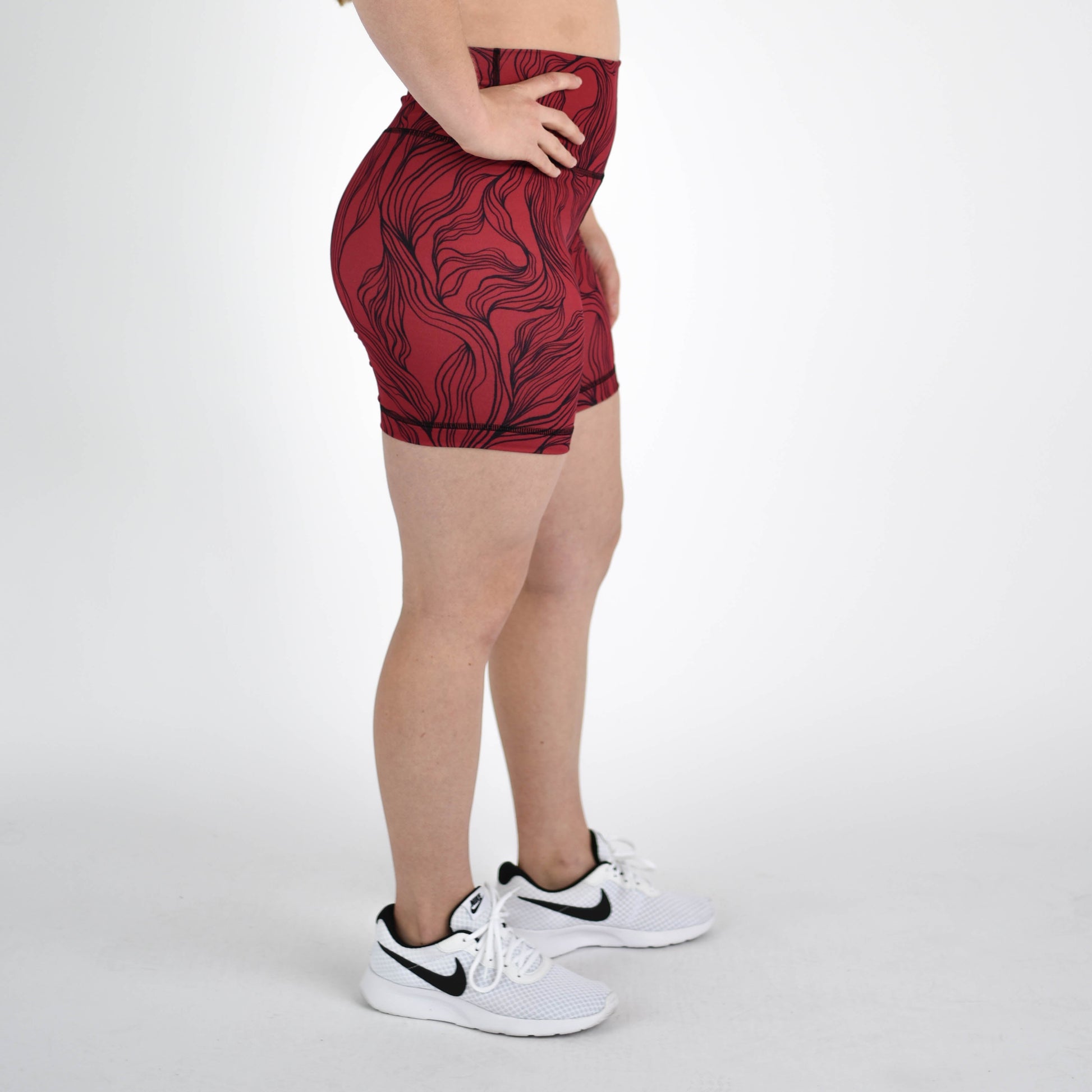 FLEO - Biker Short 6" - High Rise - Shorts - chili-dash-3_d13a6789-481c-4839-9725-2ae815e0a311