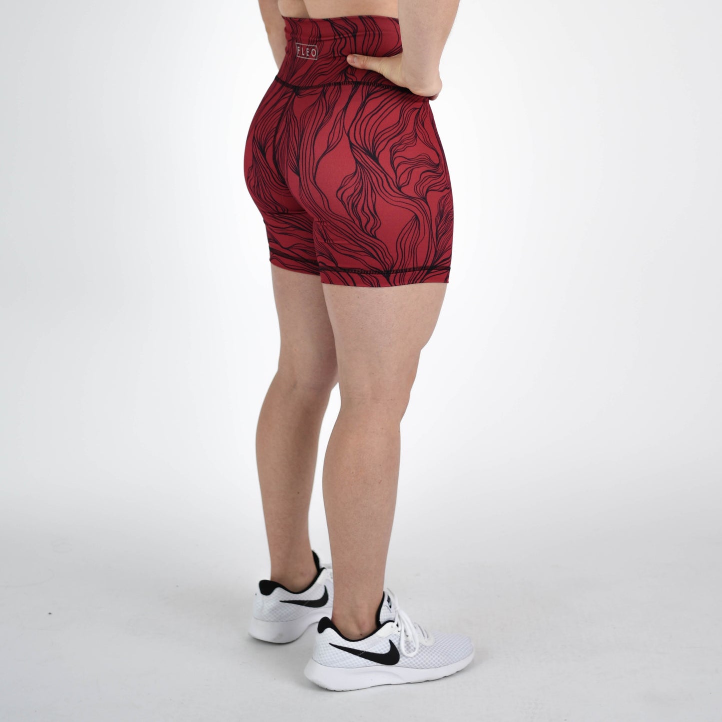 FLEO - Biker Short 6" - High Rise - Shorts - chili-dash-4_00f7941e-c919-4f06-849b-2990a2c2f662