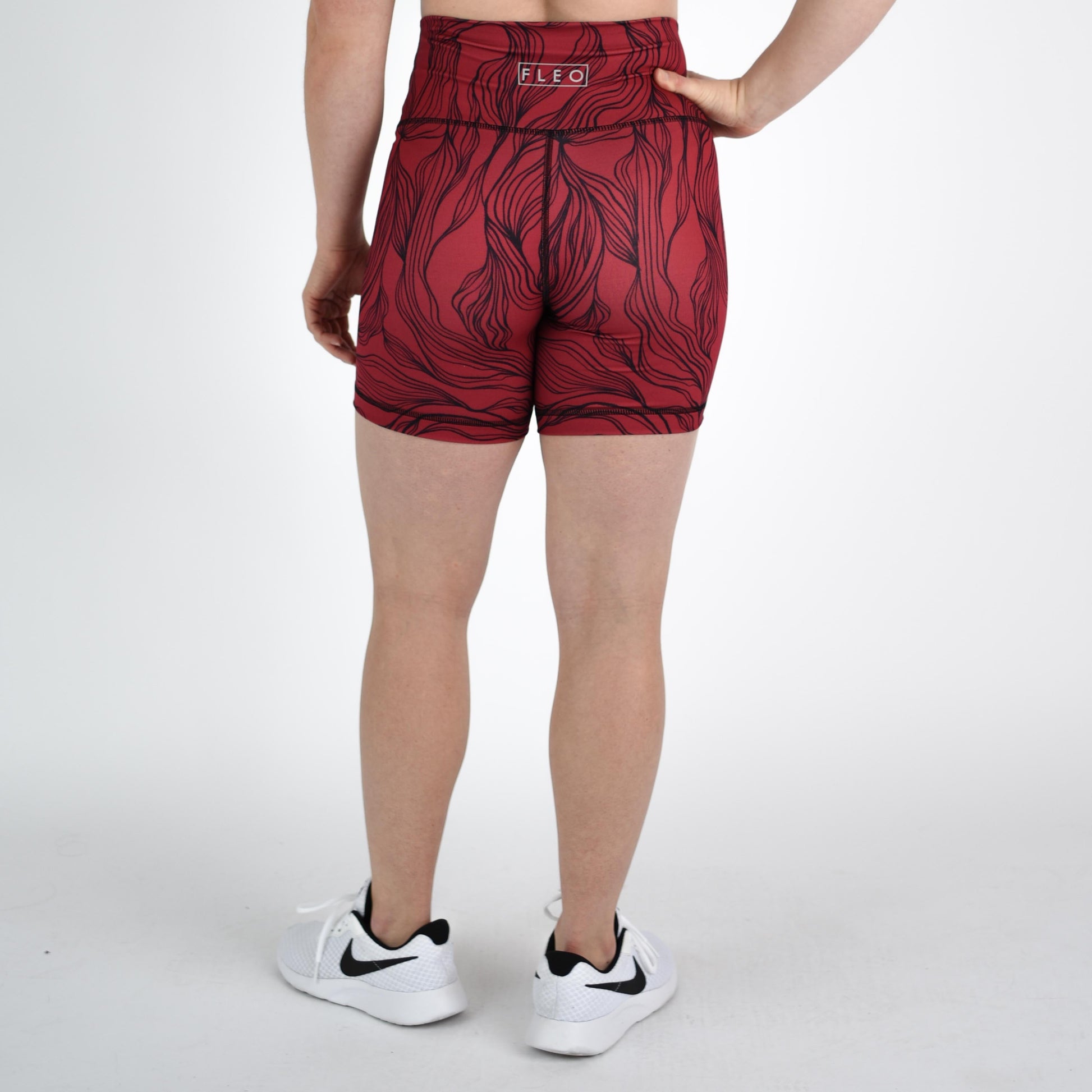 FLEO - Biker Short 6" - High Rise - Shorts - chili-dash-5_5a4fbede-f748-4b10-a0fd-75885bff9e34