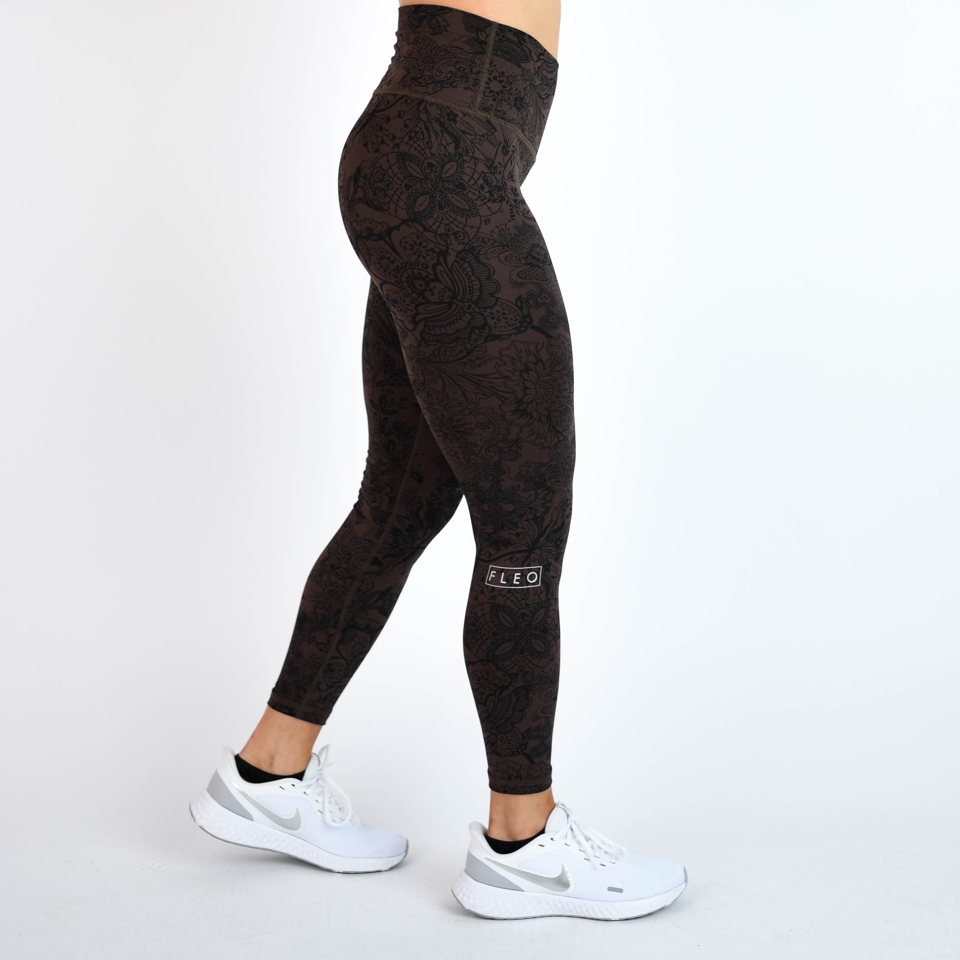 FLEO - El Toro Leggings 25" - High Rise - Leggings - chocolate-lace-3