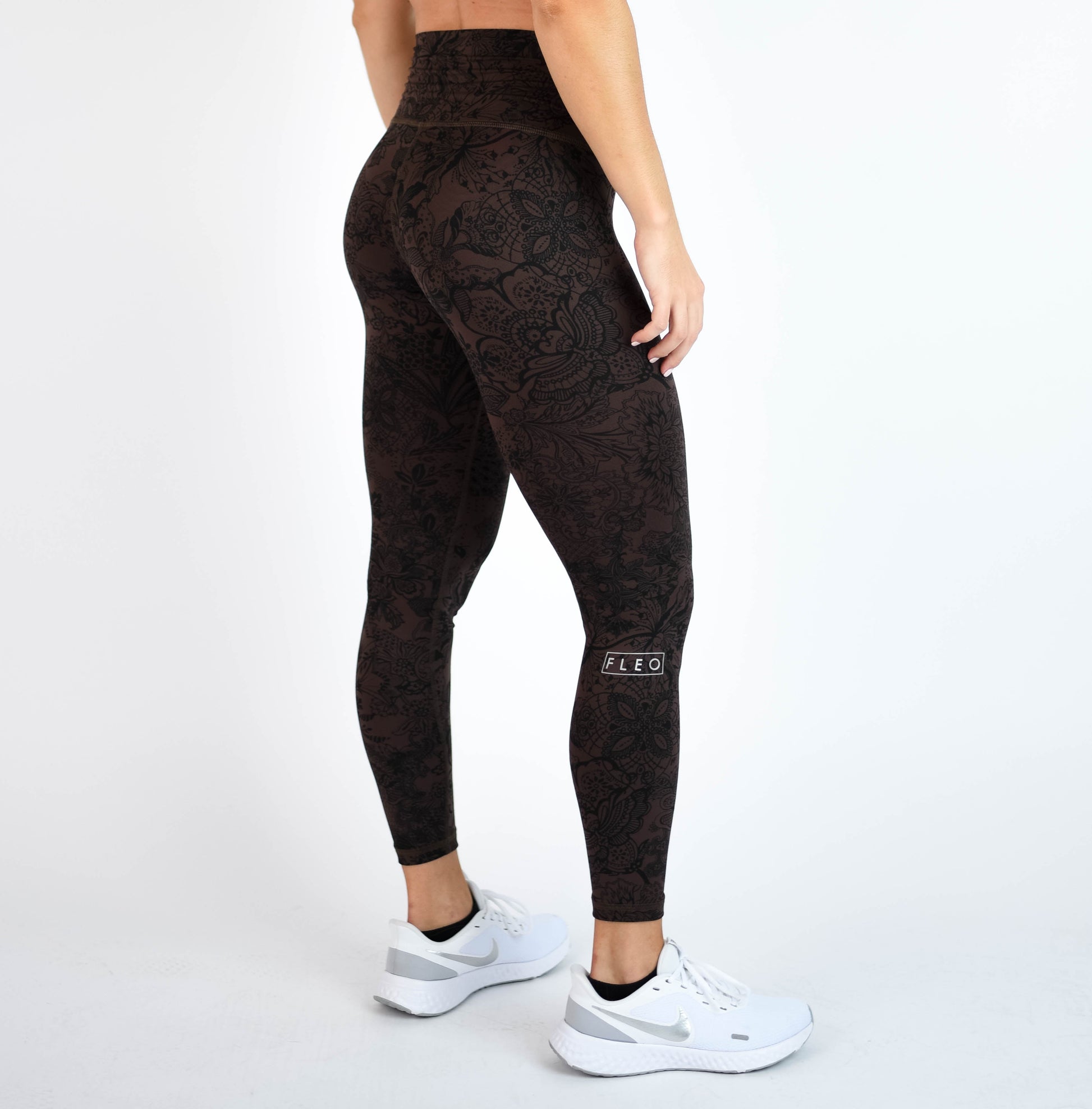FLEO - El Toro Leggings 25" - High Rise - Leggings - chocolate-lace-4