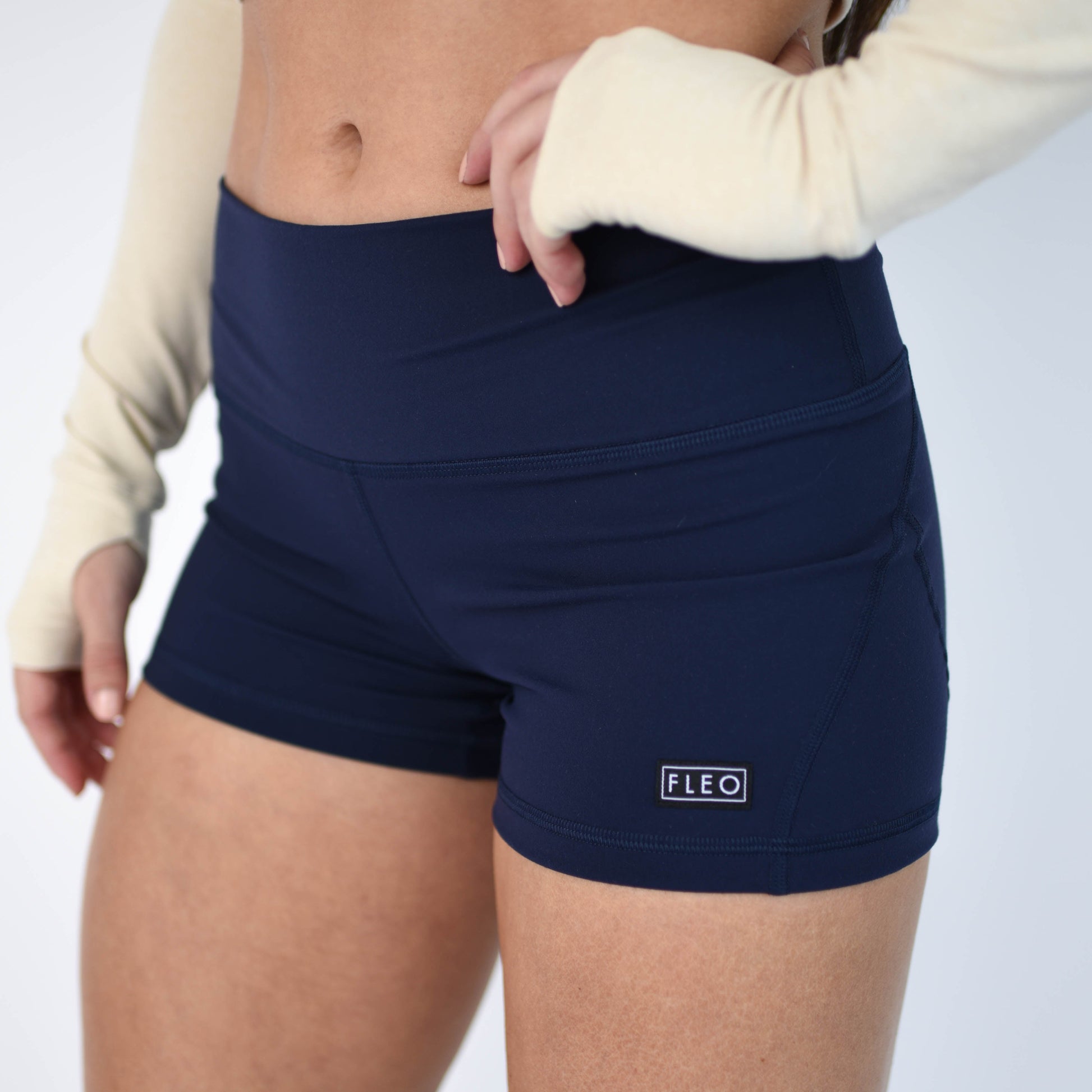 FLEO - Apex Contour Short 3.25" - Mid Rise - Shorts - classic-navy-3_472ef92a-968d-4c14-8f5c-51575ce92d57