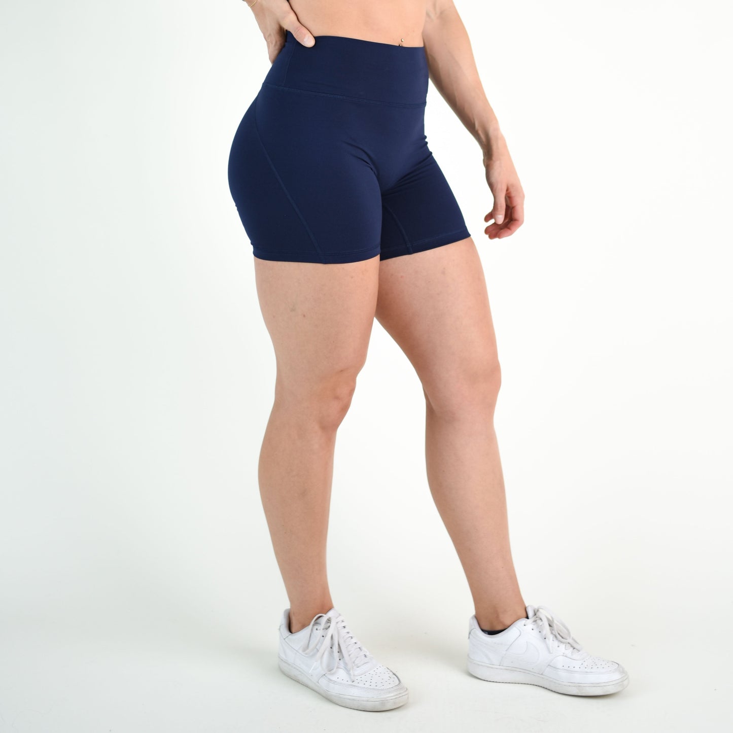 FLEO - Charge Short 5"- No Front Seam - Higher Rise - Shorts - classic-navy-calin-2