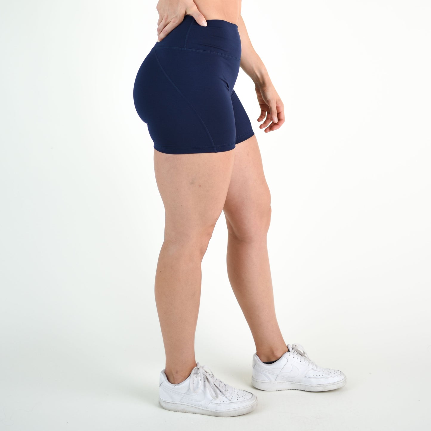 FLEO - Charge Short 5"- No Front Seam - Higher Rise - Shorts - classic-navy-calin-3