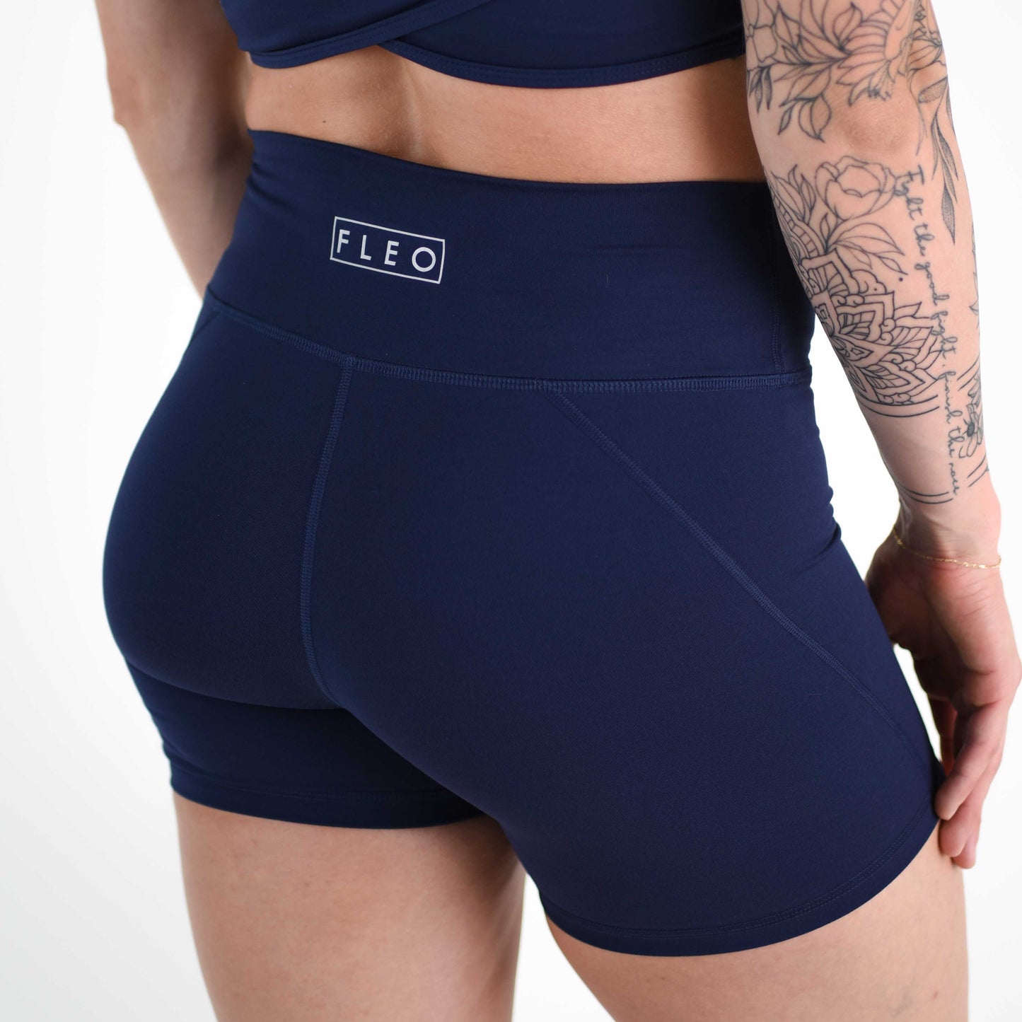 FLEO - Charge Short 5"- No Front Seam - Higher Rise - Shorts - classic-navy-calin-5