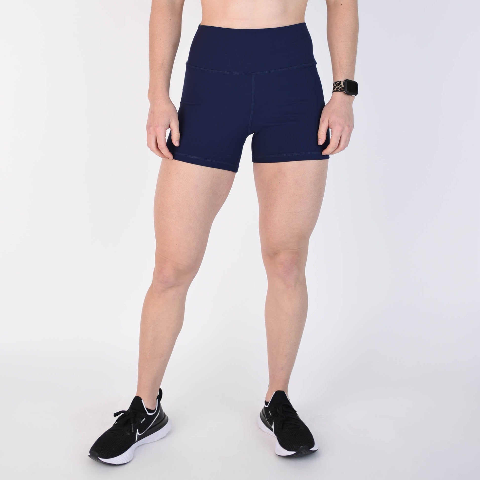 FLEO - True High Contour Short 4" - Higher Rise - Shorts - classicNavy-1_5efab806-843d-4700-81dc-c6ce205c2f97