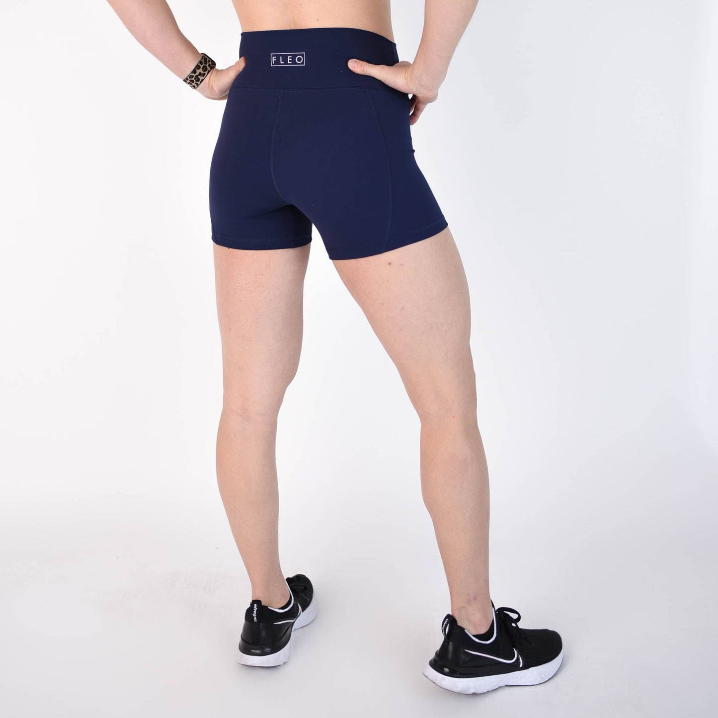 FLEO - True High Contour Short 4" - Higher Rise - Shorts - classicNavy-4_fcb91a48-3642-424e-a929-3b0b4bb53644