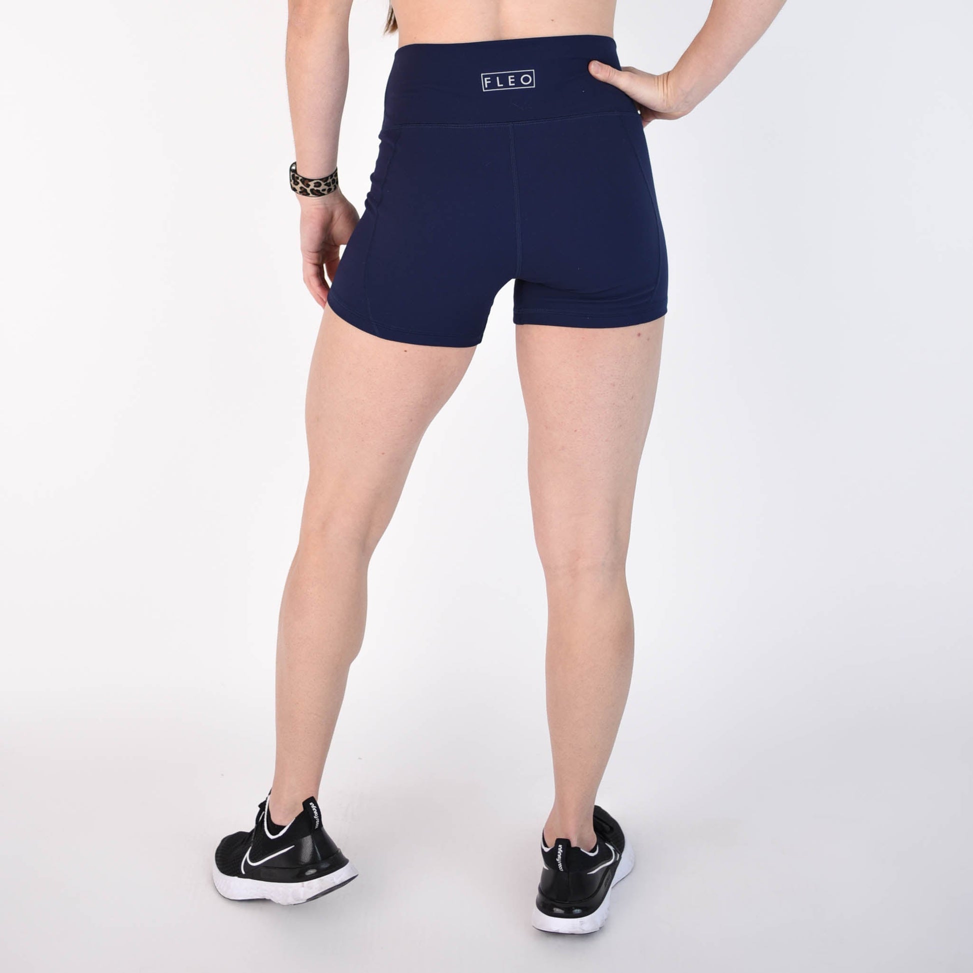 FLEO - True High Contour Short 4" - Higher Rise - Shorts - classicNavy-5_7d8a3589-b6ca-40a0-95c0-a2a09bbbebb8