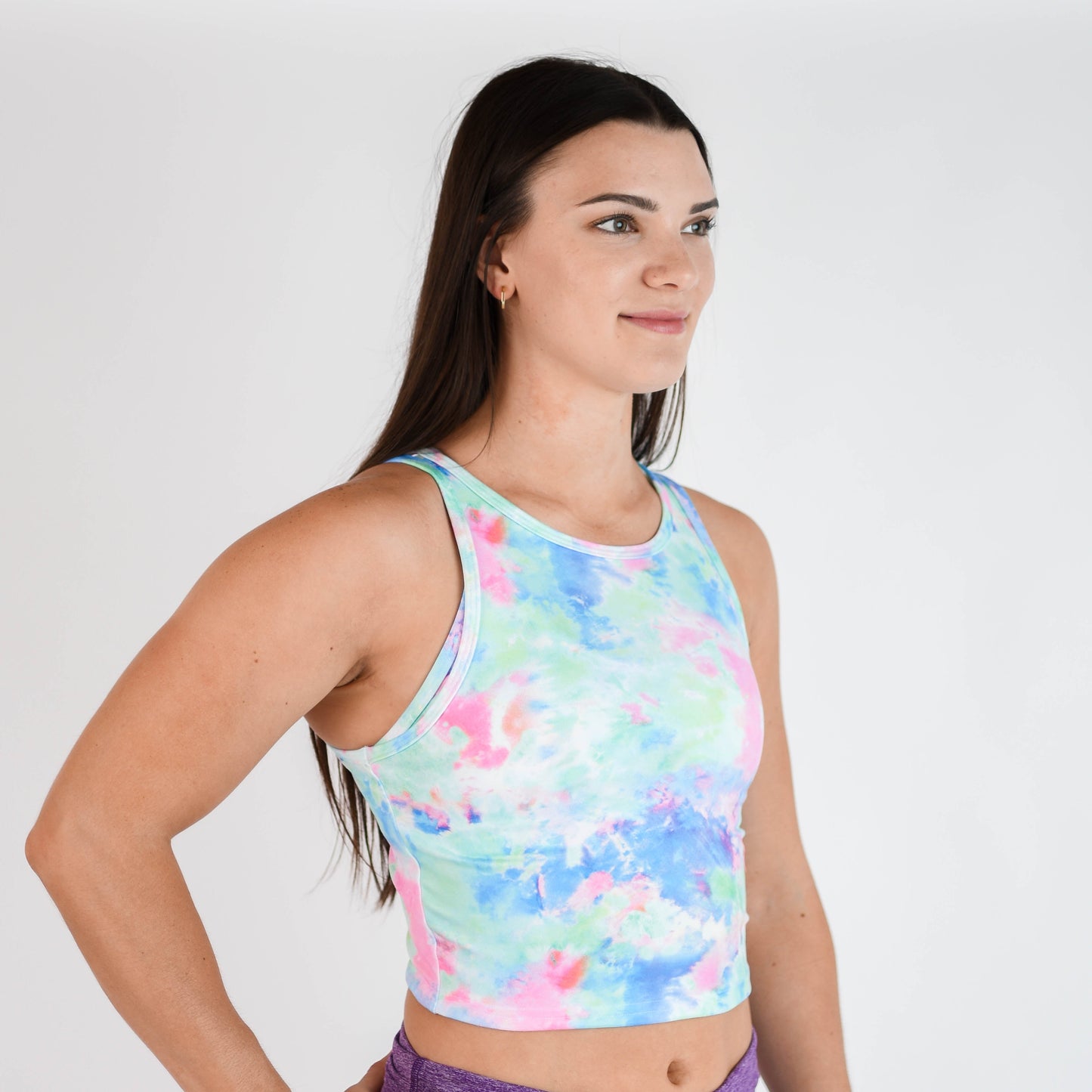 FLEO - Tempo Crop Tank - Fitted - Tank - cloudwish-3_d92d20c1-4c3e-4686-a1d7-ac67f3be3db3
