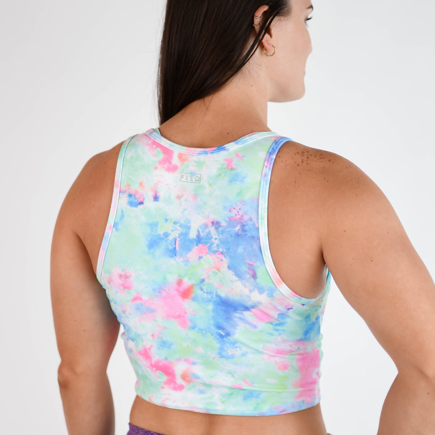 FLEO - Tempo Crop Tank - Fitted - Tank - cloudwish-5_54e45e61-79da-4527-8281-fc10a3e3d7d9