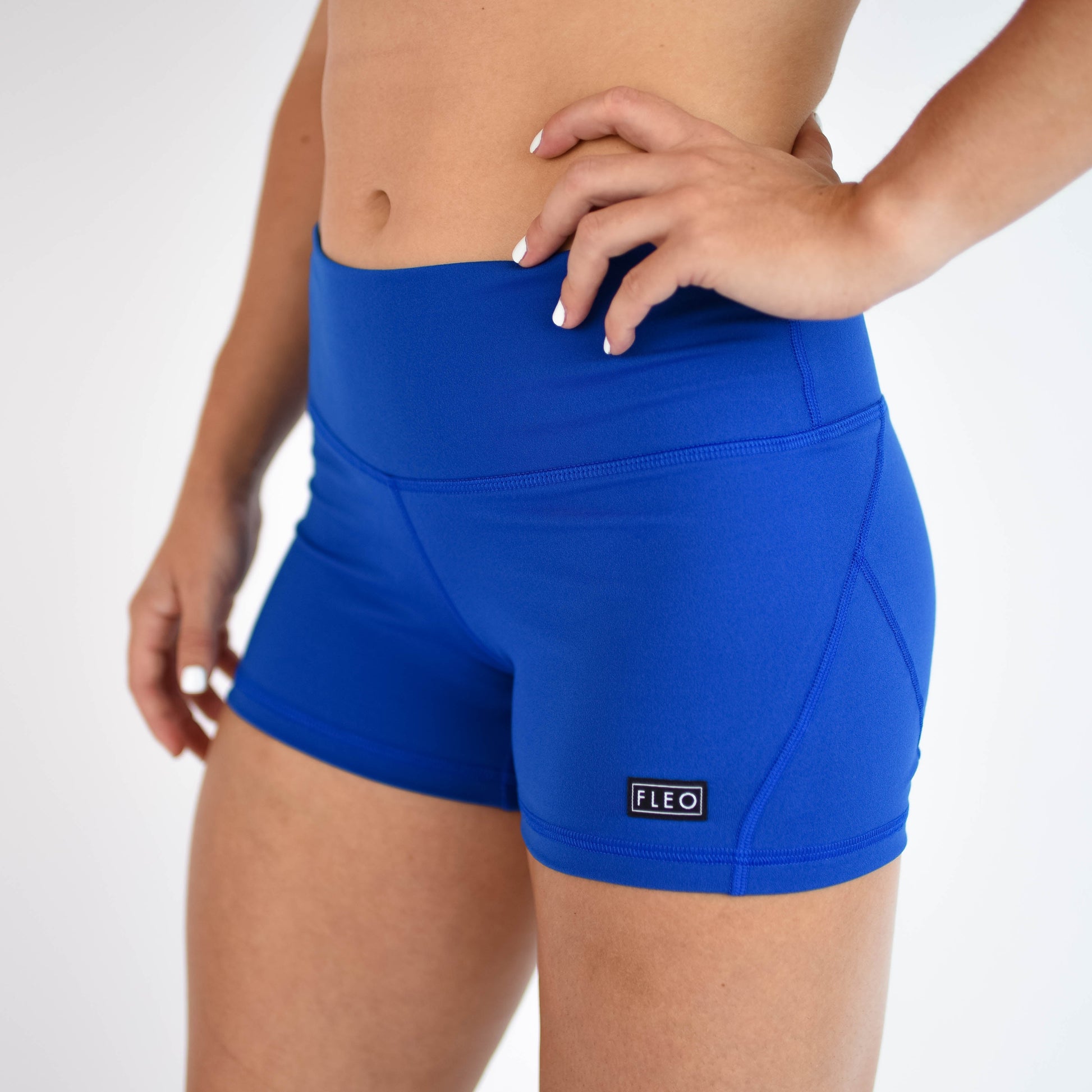 FLEO - Apex Contour Short 3.25" - Mid Rise - Shorts - cobalt-3_3fab6acd-478b-4897-a099-542dbaea8ead