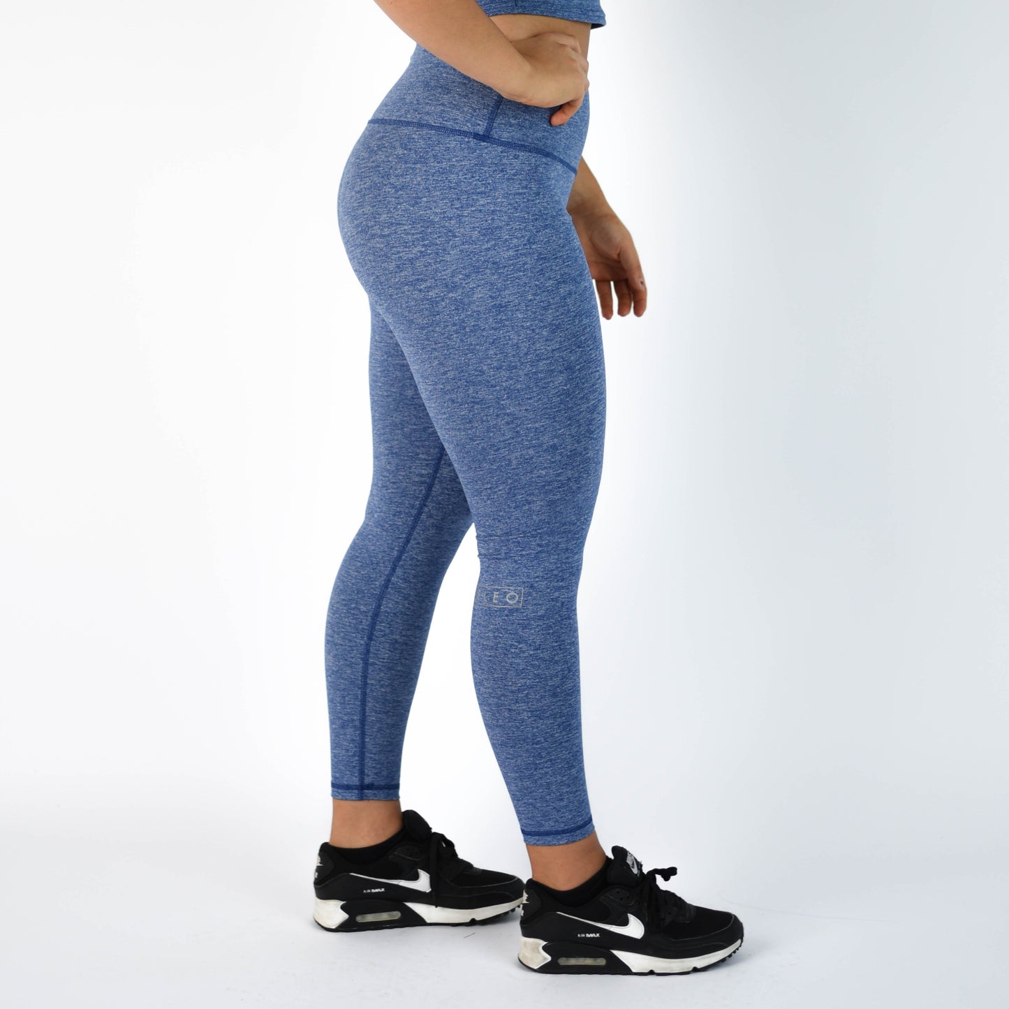 FLEO - El Toro Leggings 25" - High Rise - Leggings - cobalt-white-3