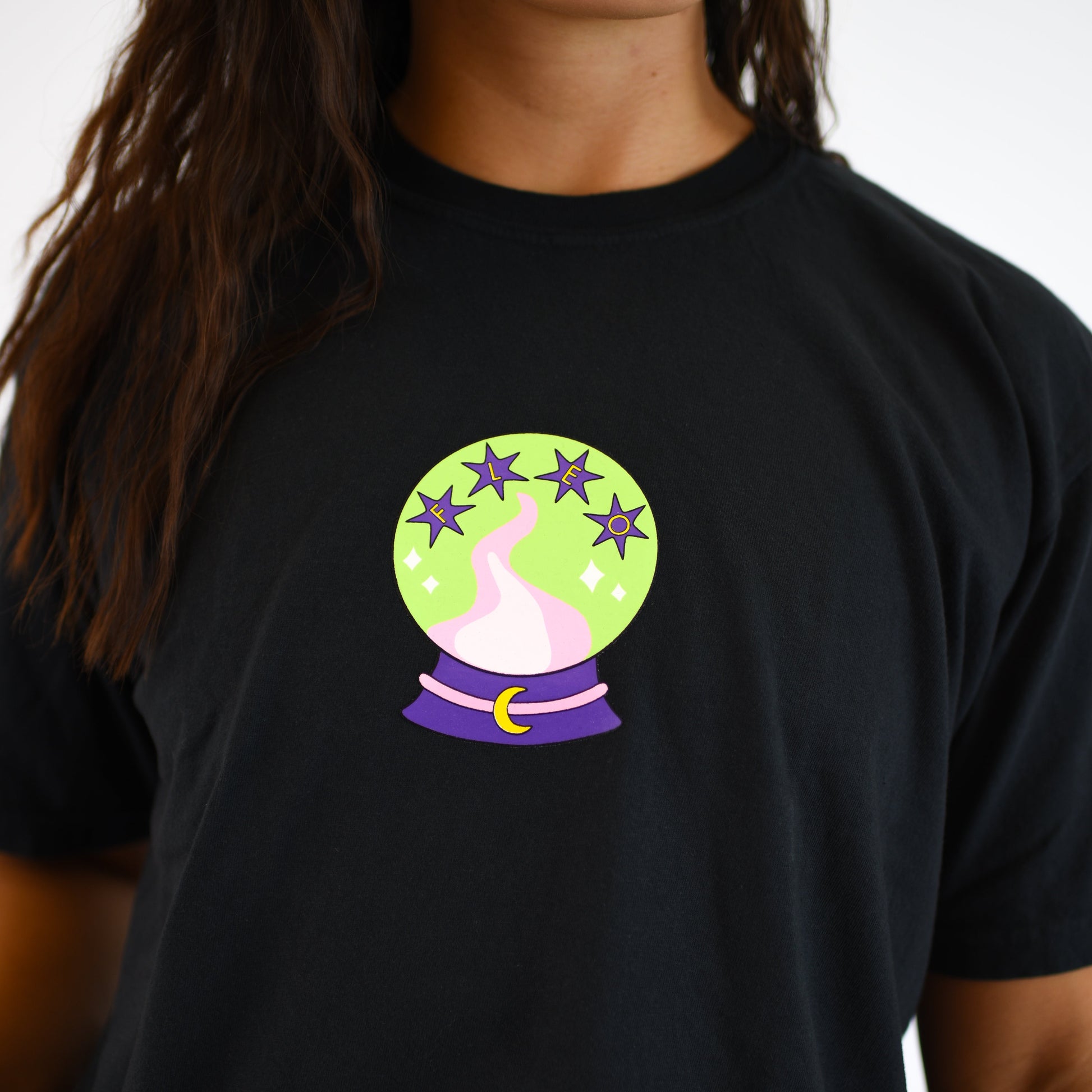 FLEO - FLEO Oversized Tee - T - crystal-ball-2