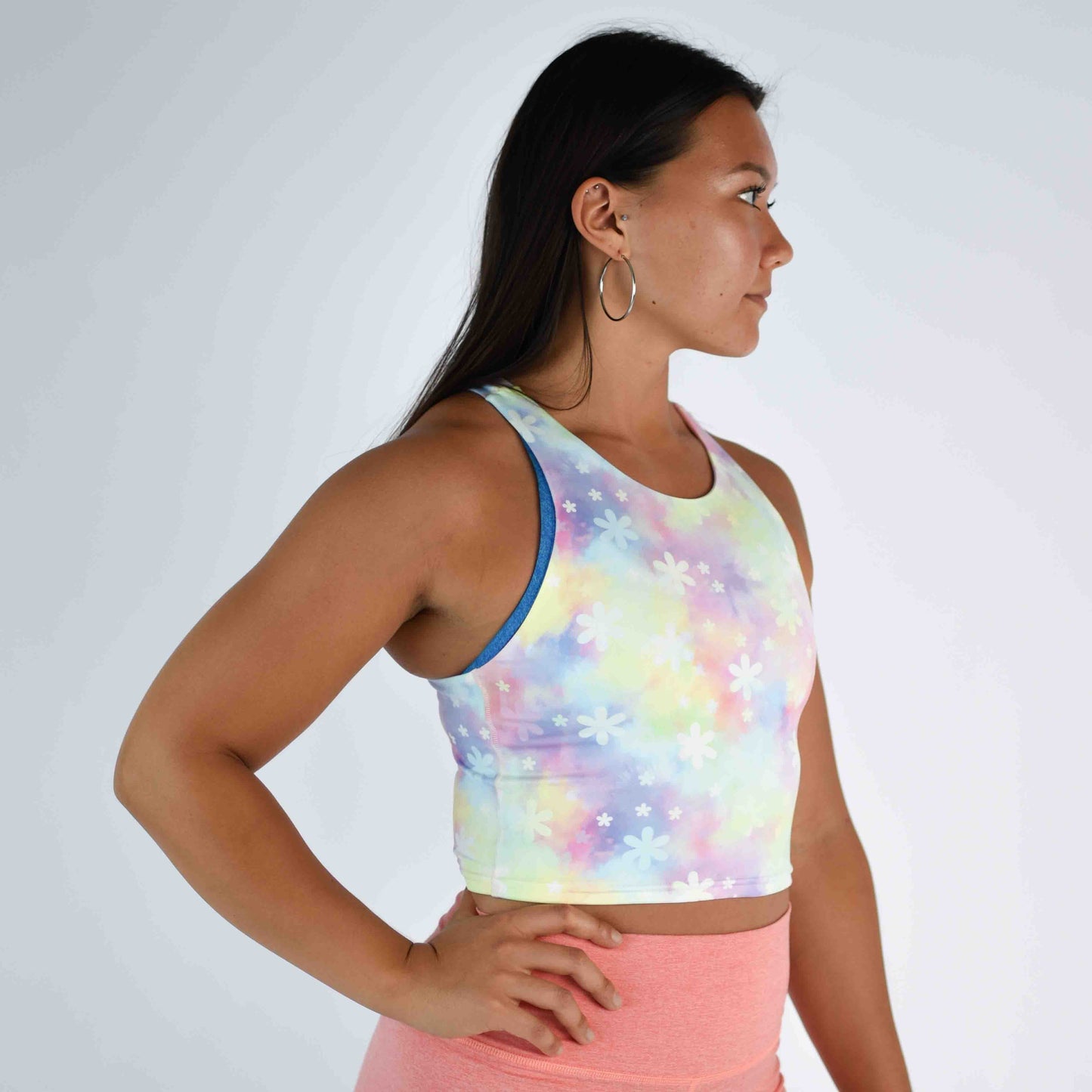 FLEO - Vault Crop Tank - Fitted - Tank - daisy-sherb-2_0ac30173-2946-429a-8c16-e0ec90525f95
