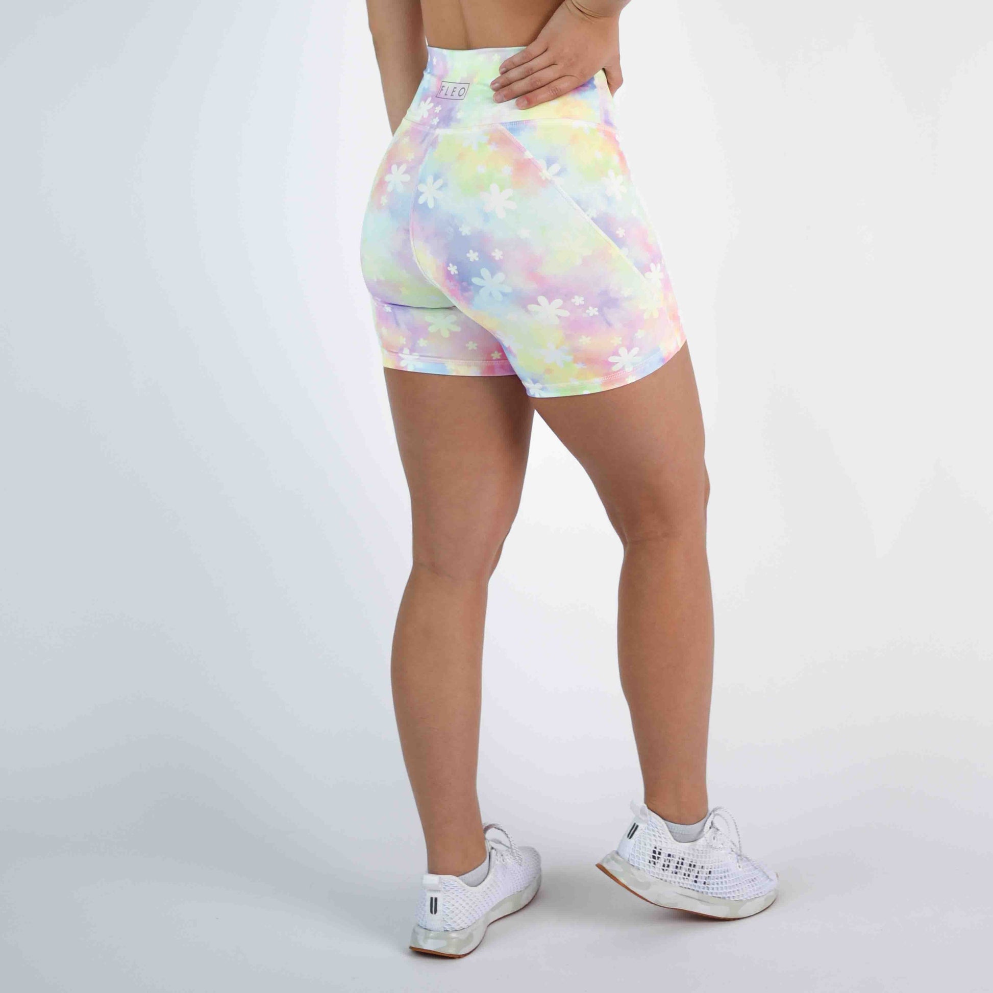 FLEO - Charge Short 5" - No Front Seam - Higher Rise - Shorts - daisy-sherbert-4