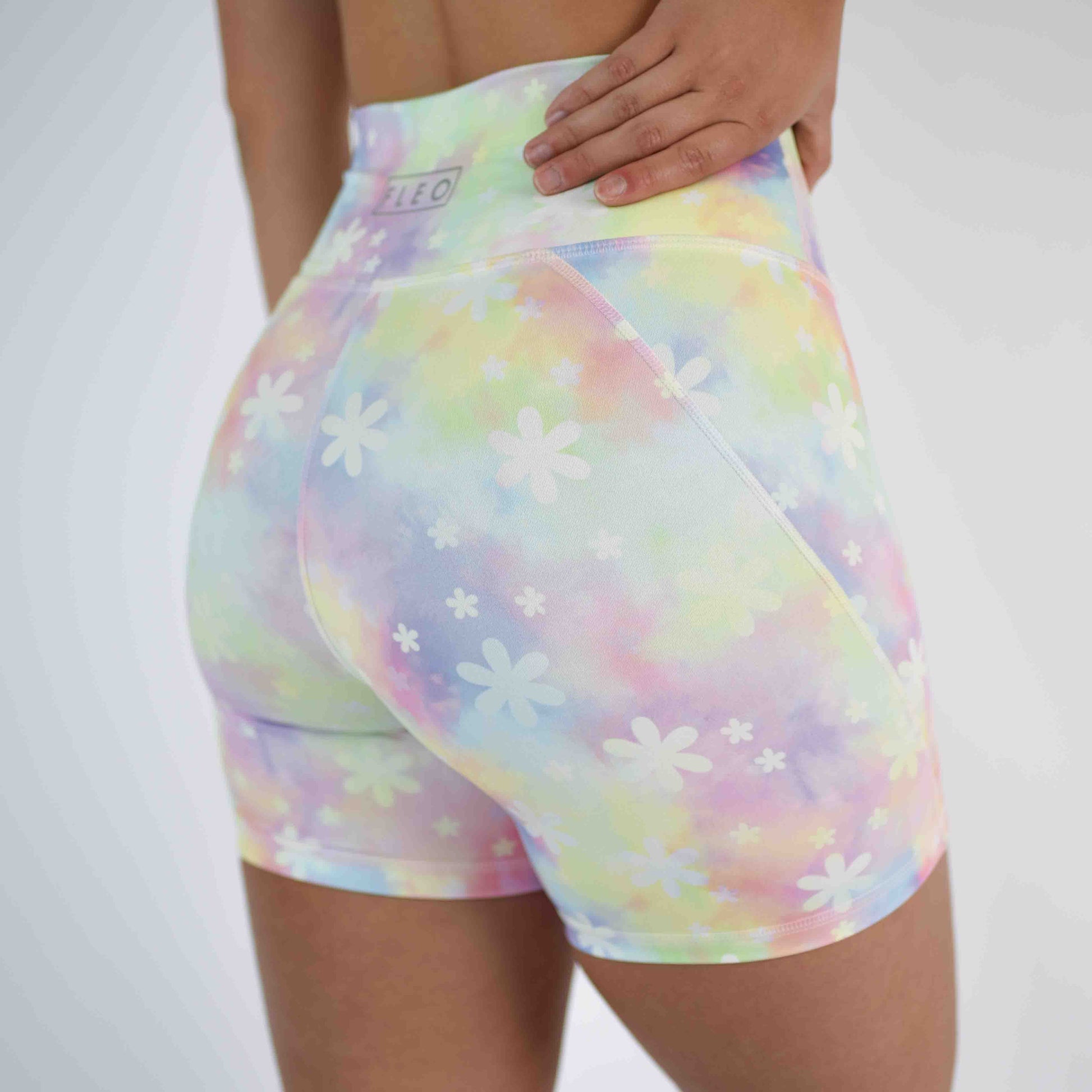 FLEO - Charge Short 5" - No Front Seam - Higher Rise - Shorts - daisy-sherbert-5