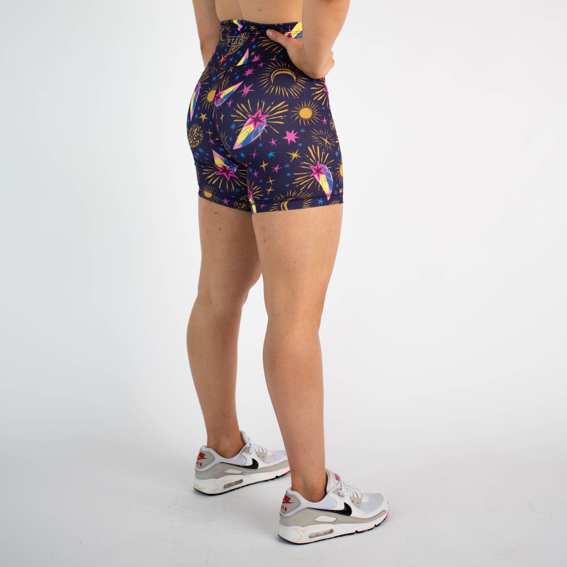 FLEO - Biker Short 6" - High Rise - Shorts - doffodil-4