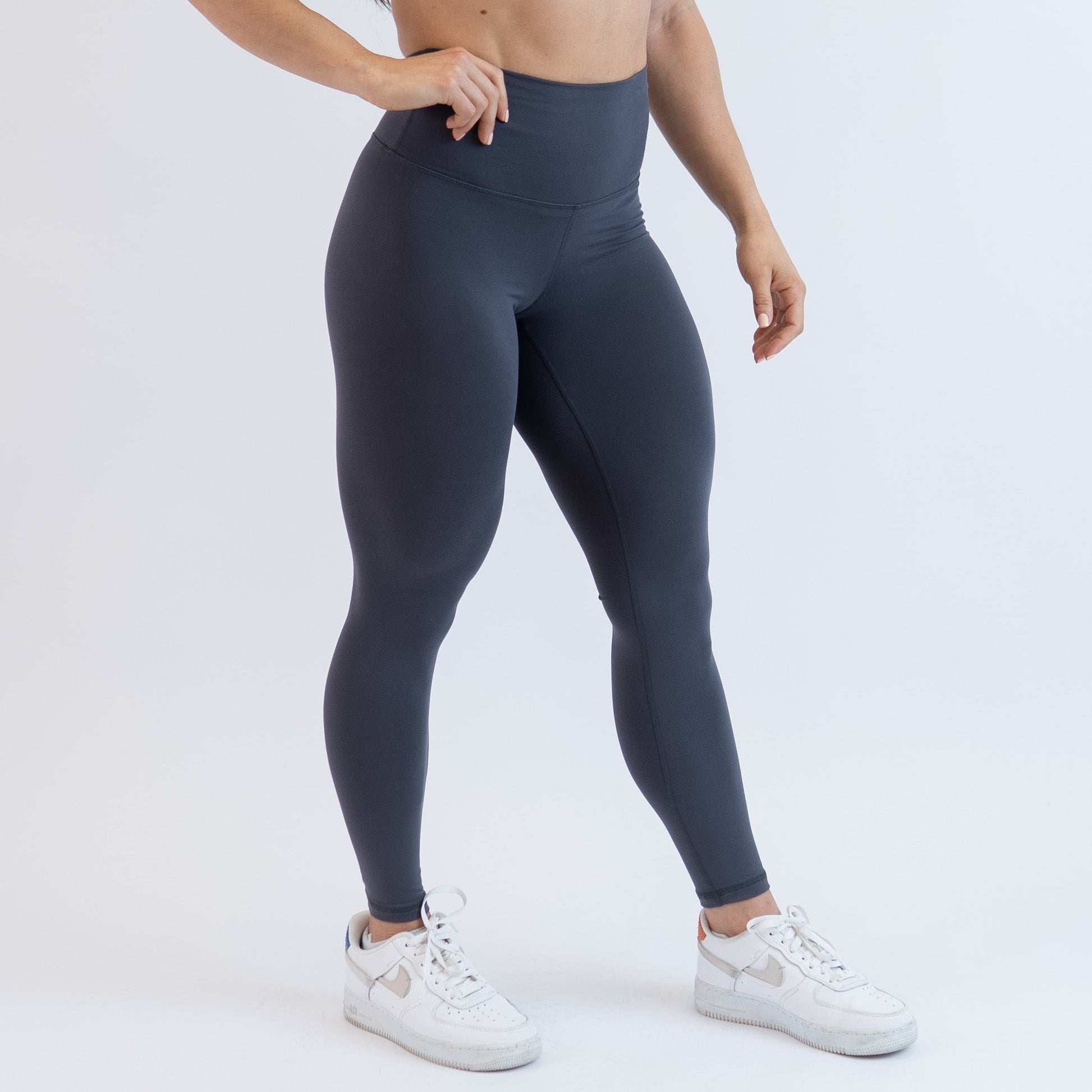 FLEO - Super High Legging - Higher Rise - Leggings - ebonysuperhigh-2
