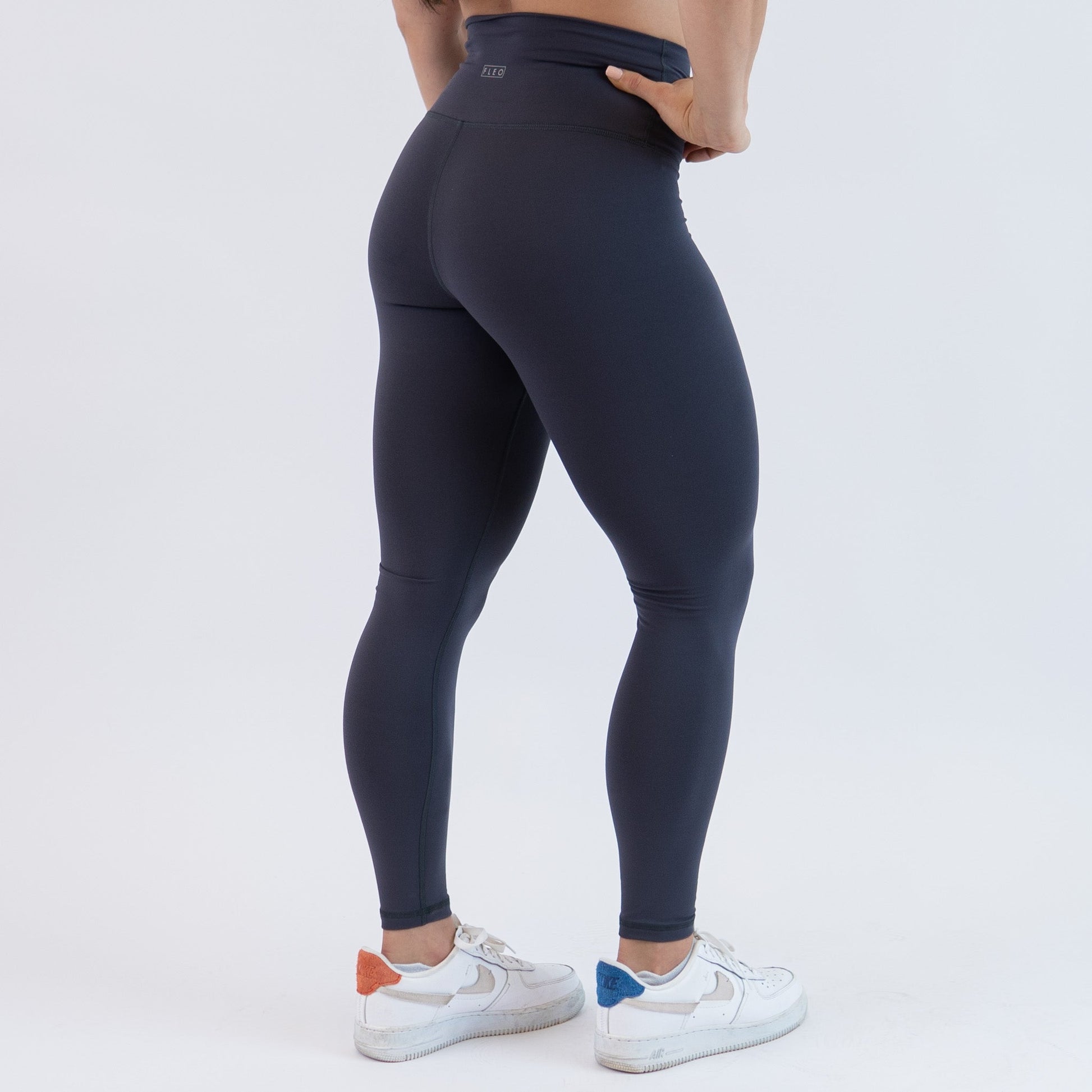 FLEO - Super High Legging - Higher Rise - Leggings - ebonysuperhigh-4