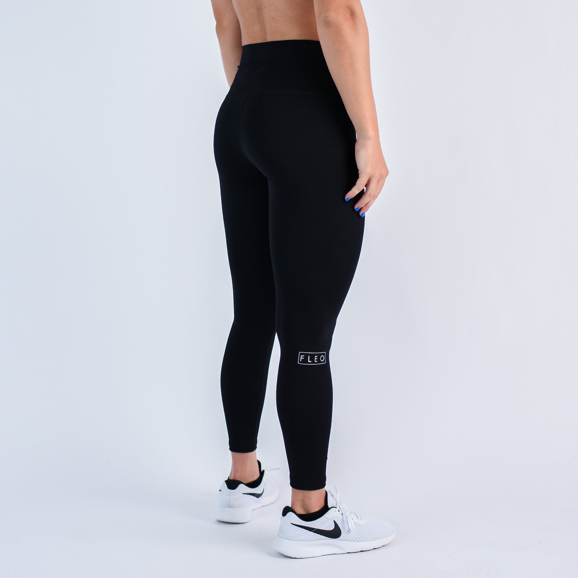 FLEO - El Toro Leggings 25" - High Rise - Leggings - eltoro25blackrib-4
