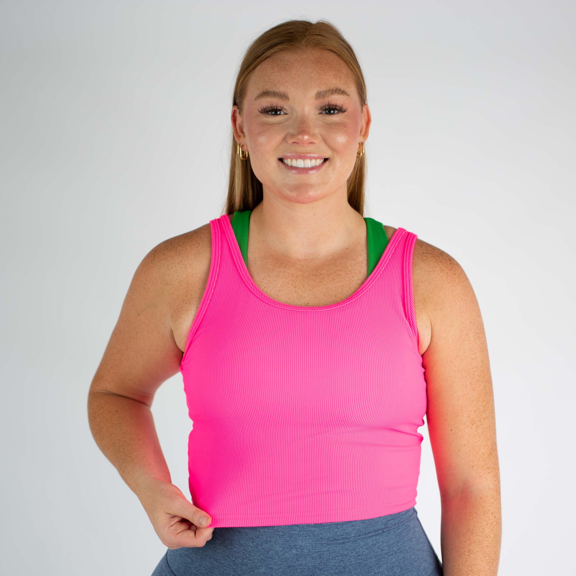 FLEO - Breeze Crop Tank - Fitted - Tank - famous-1