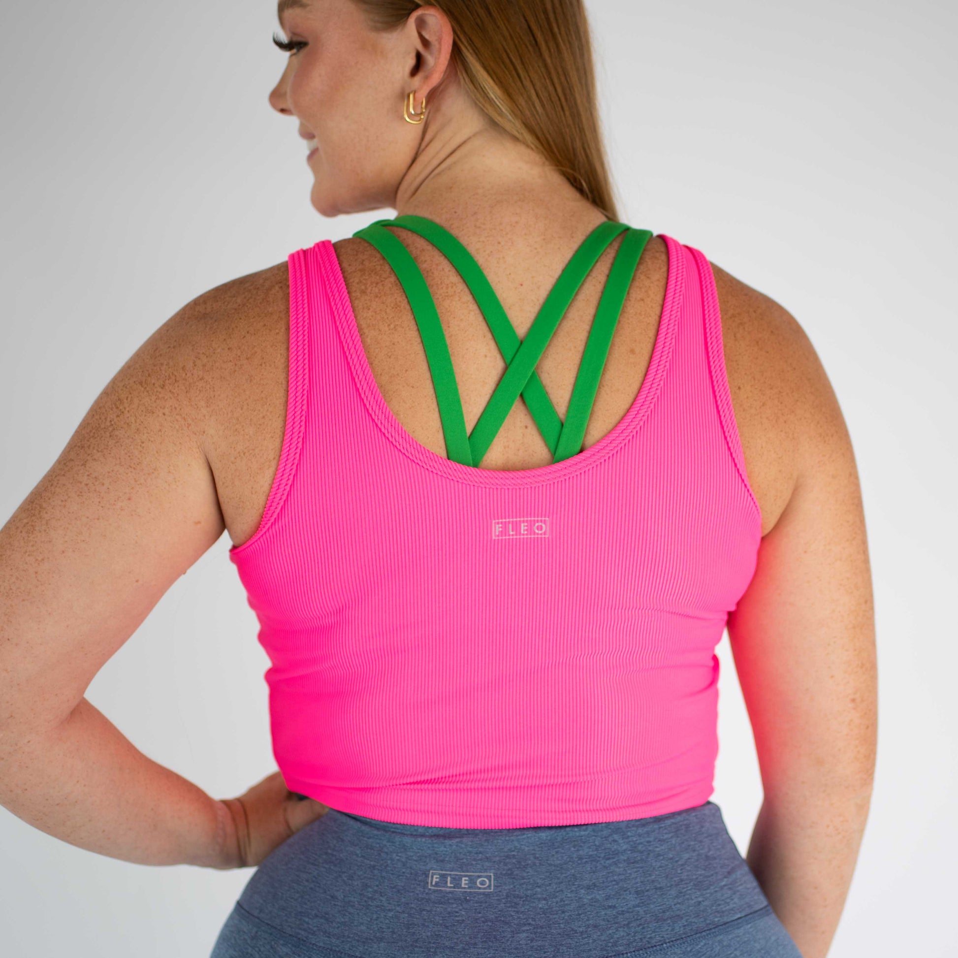 FLEO - Breeze Crop Tank - Fitted - Tank - famous-4