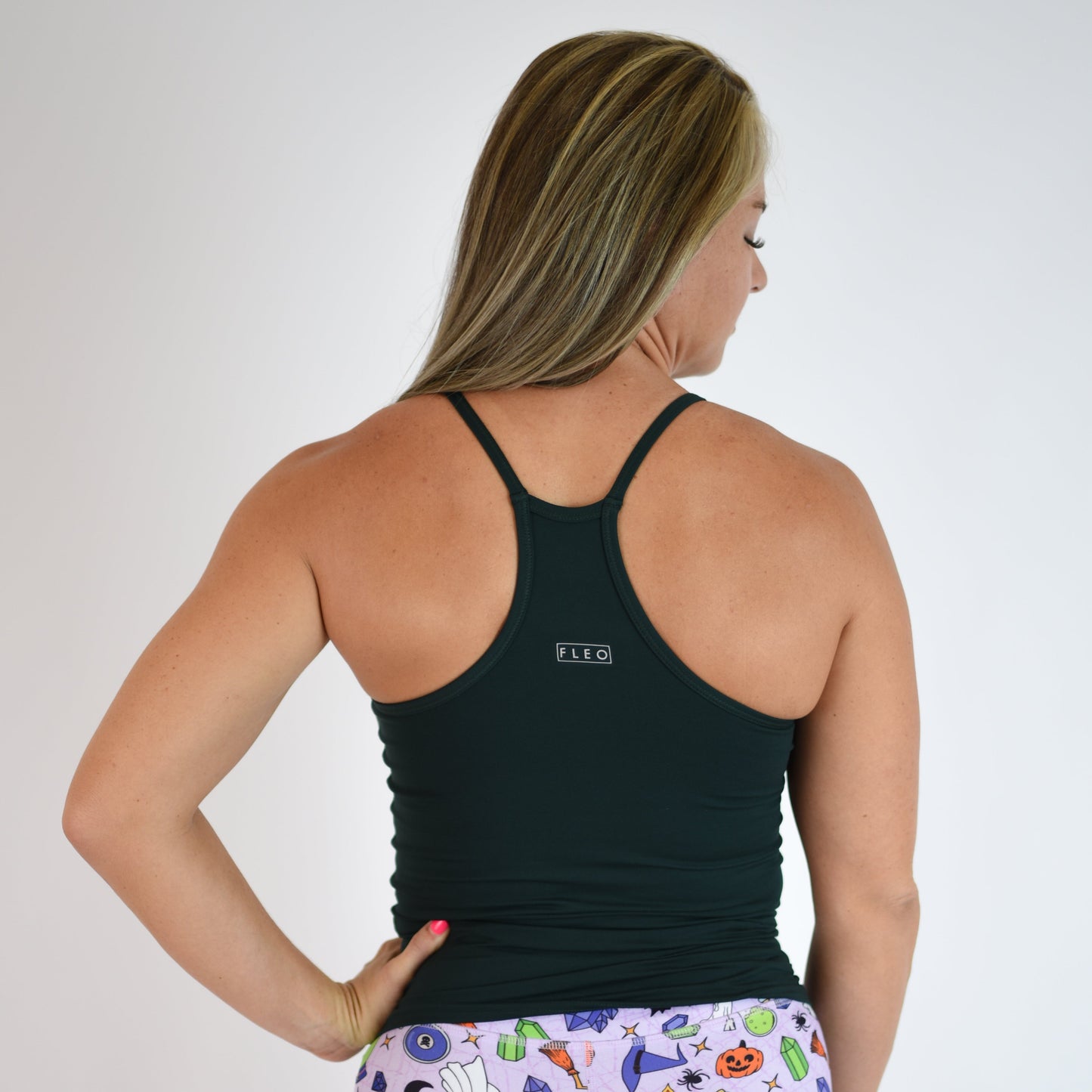 FLEO - Switch Up Full Tank - Fitted - Tank - forest-4_4b332e4f-c739-4176-a9ee-cdd4691a5b5d