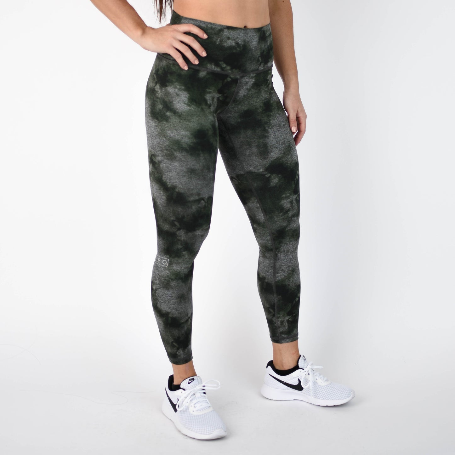 FLEO - El Toro Leggings 25" - High Rise - Leggings - forest-smoke-2