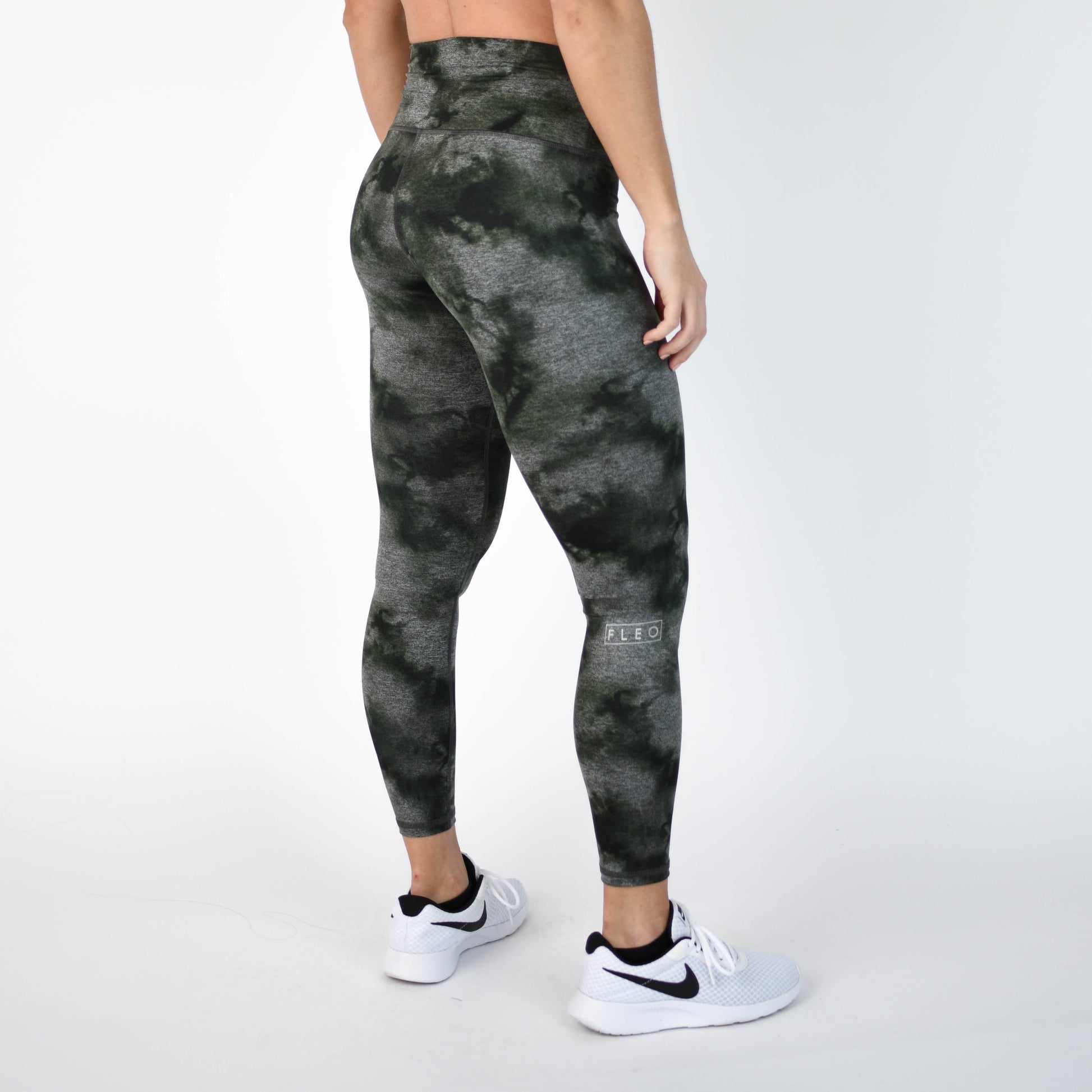 FLEO - El Toro Leggings 25" - High Rise - Leggings - forest-smoke-4
